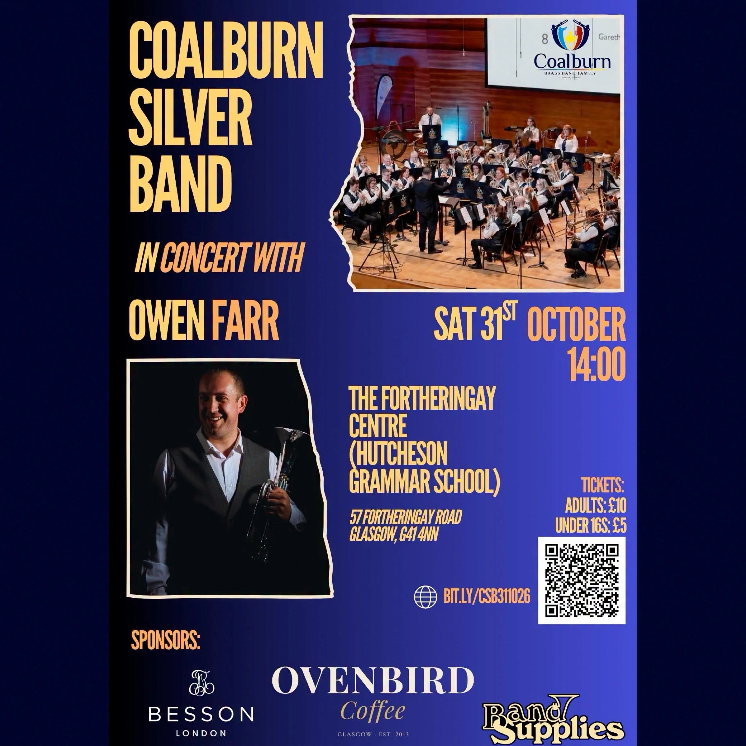 Coalburn Silver Band in concert with Owen Farr
