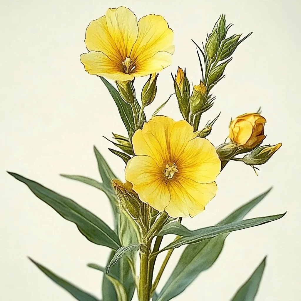 Evening Primrose (Oenothera biennis)