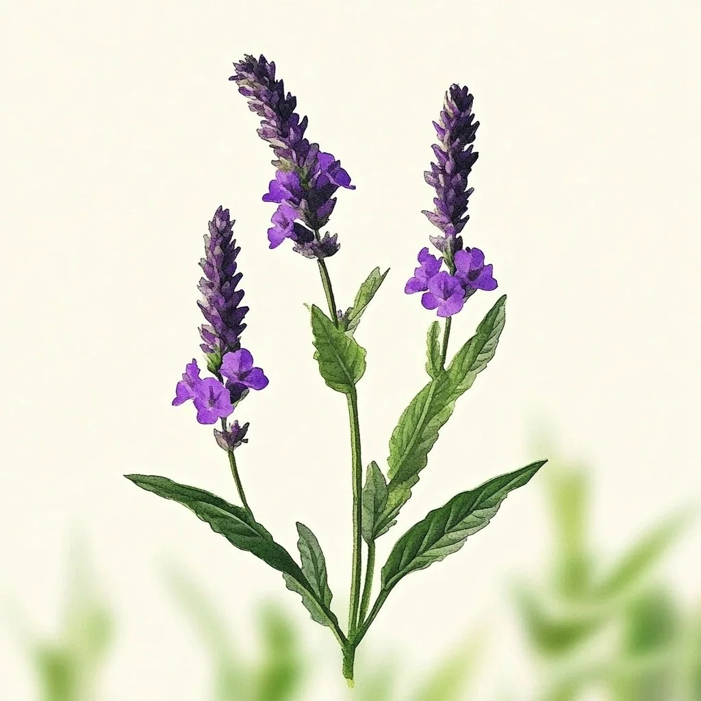 Hoary Vervain (Verbena stricta)