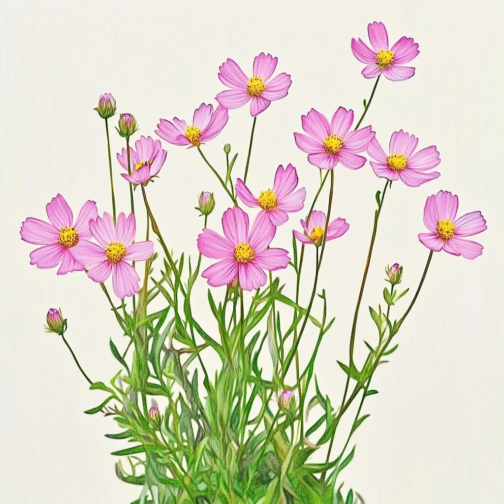 Pink Tickseed (Coreopsis rosea)