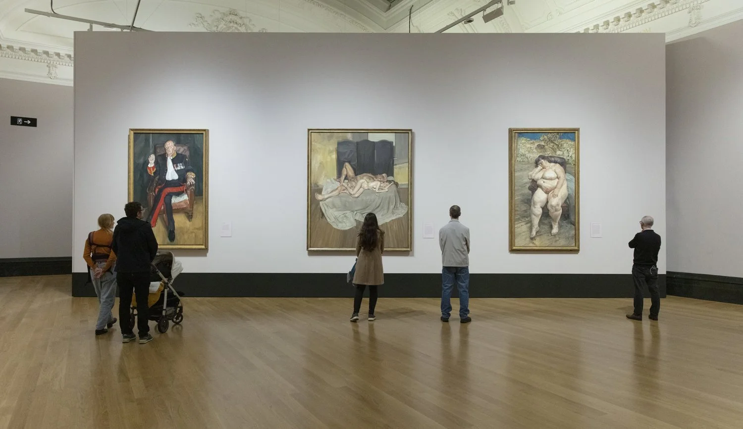 Lucian Freud exhibition opens at The National Portrait Gallery 