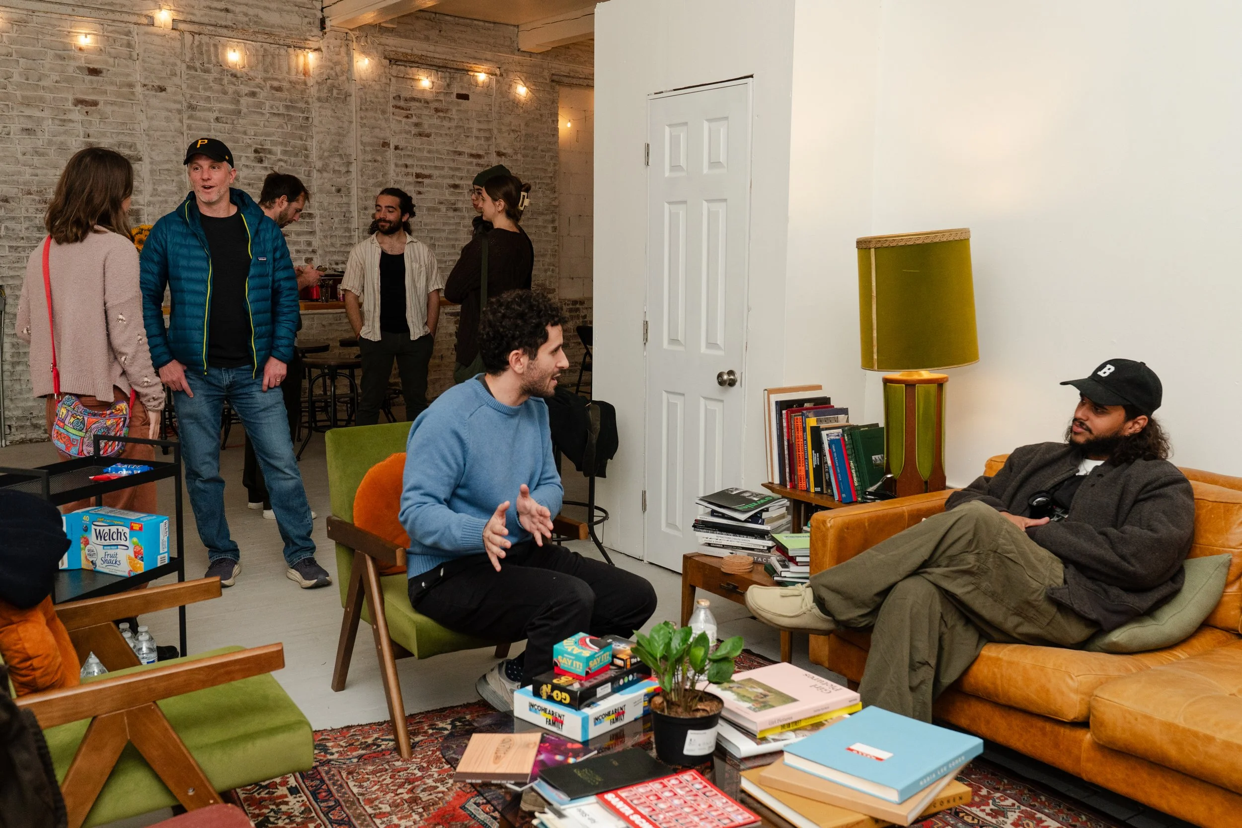 First Friday at the studio