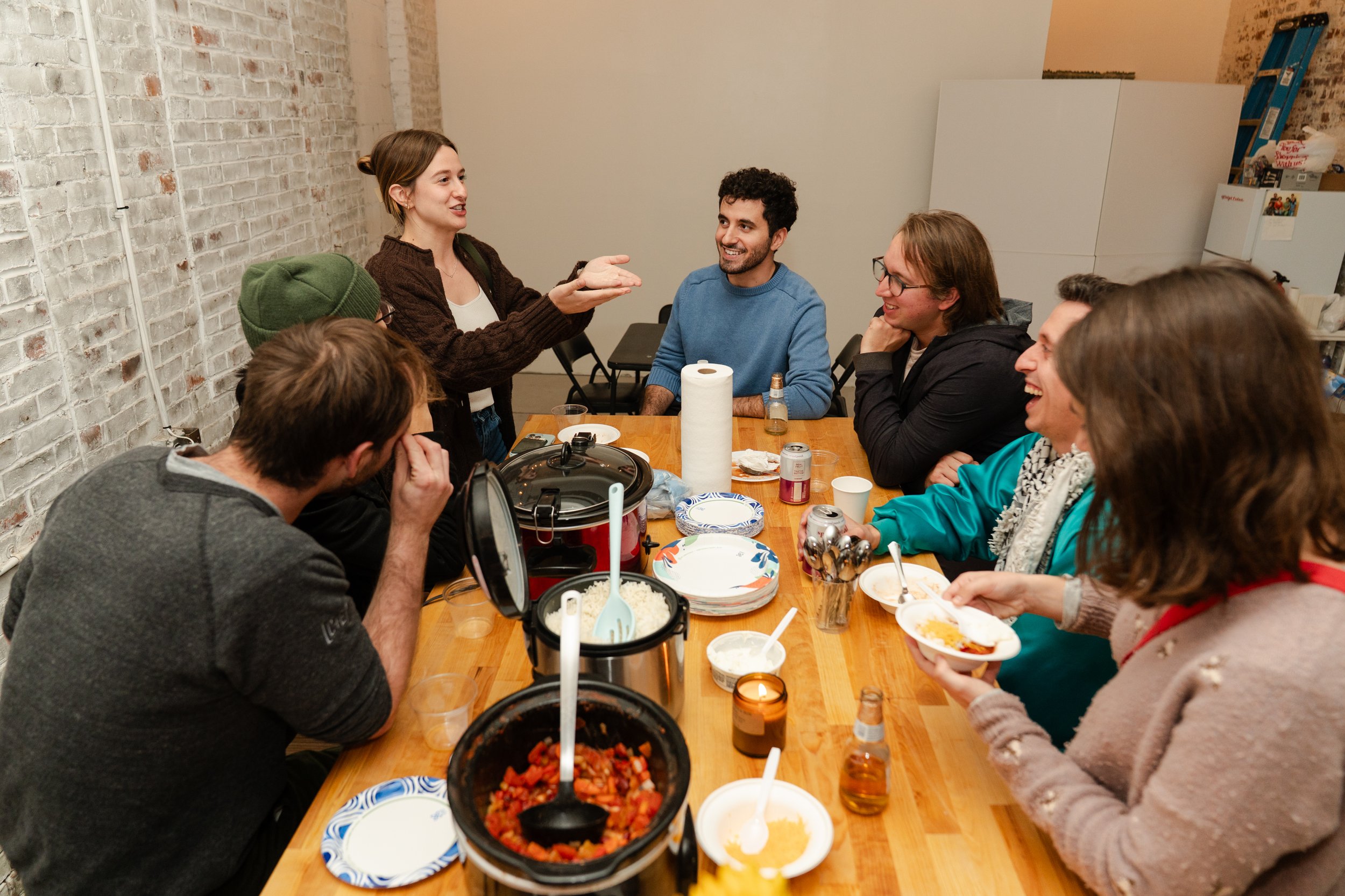 (First) First Friday at the Studio