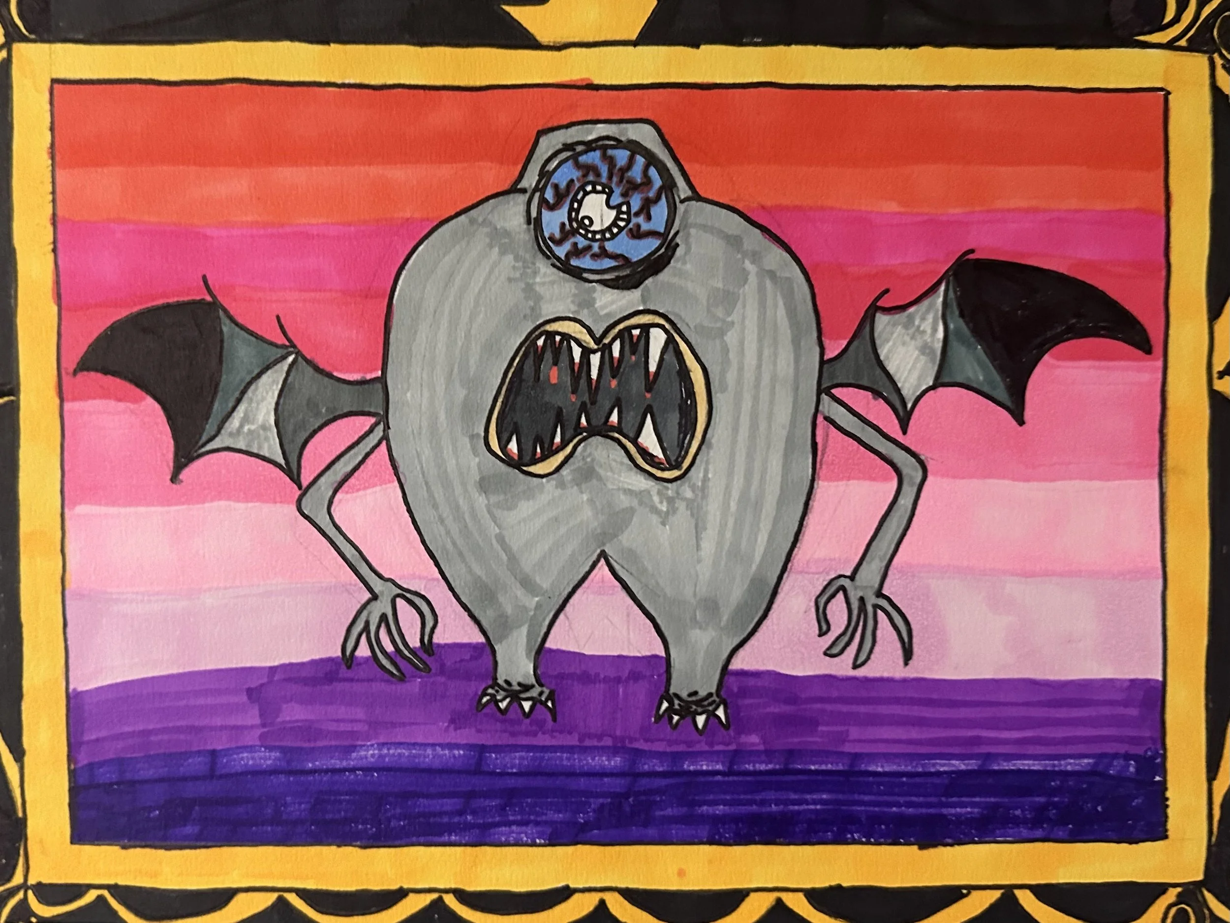 Rencontre avec un monstre