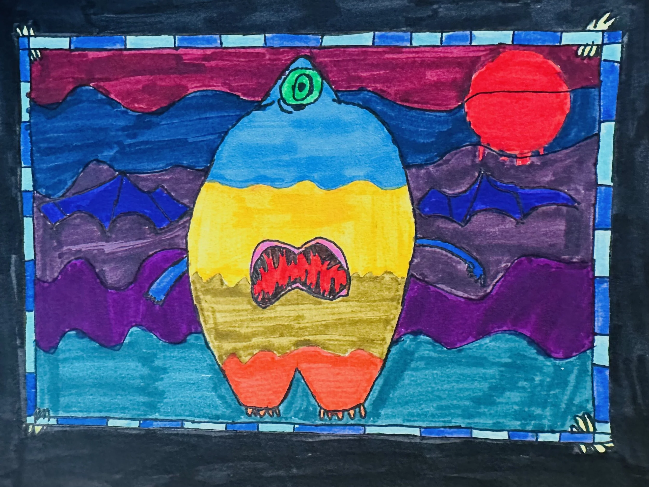 Rencontre avec un monstre