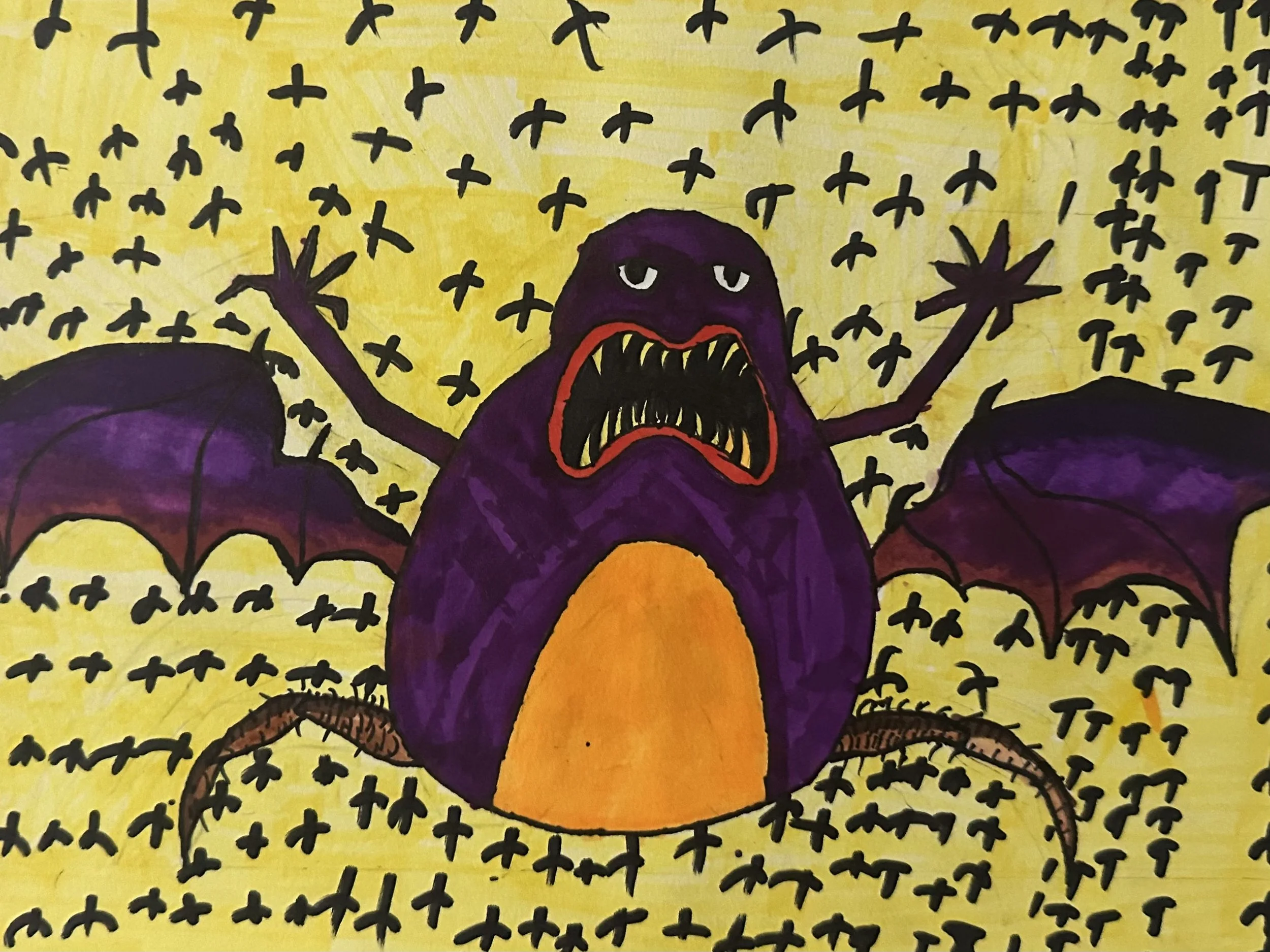 Rencontre avec un monstre