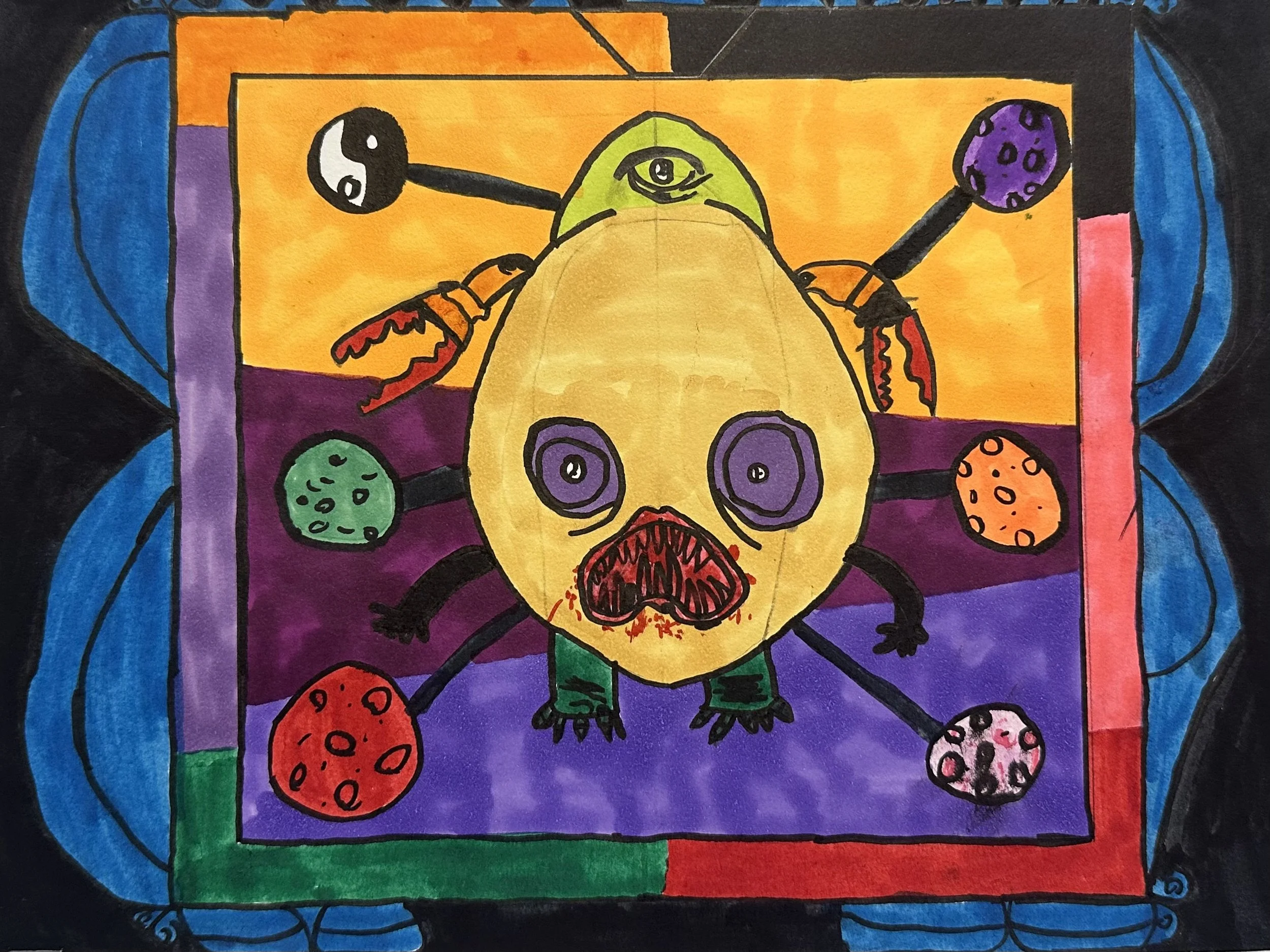 Rencontre avec un monstre