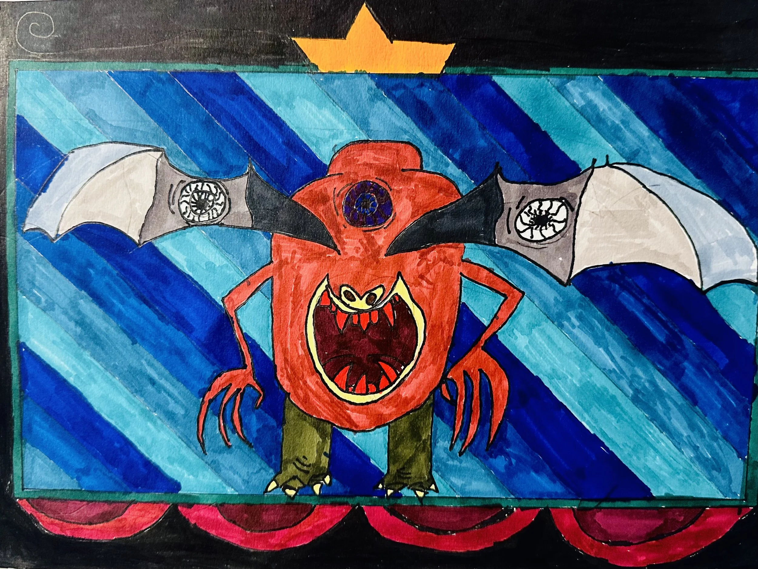 Rencontre avec un monstre