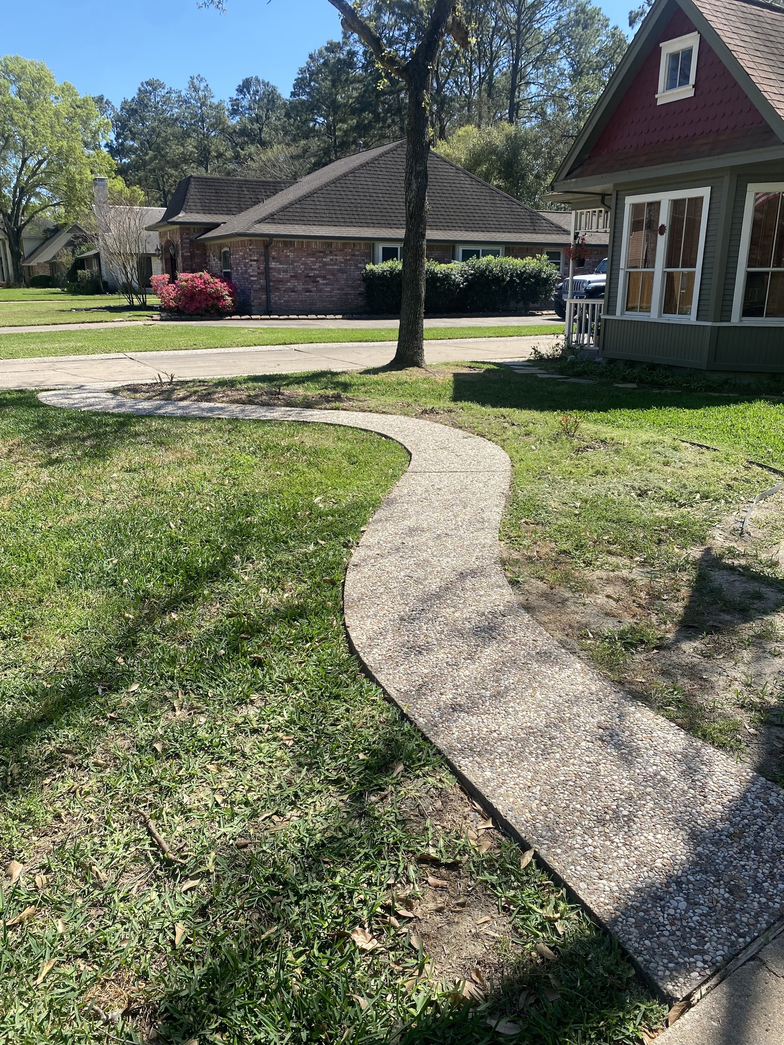 Native Daughter Garden Before planting