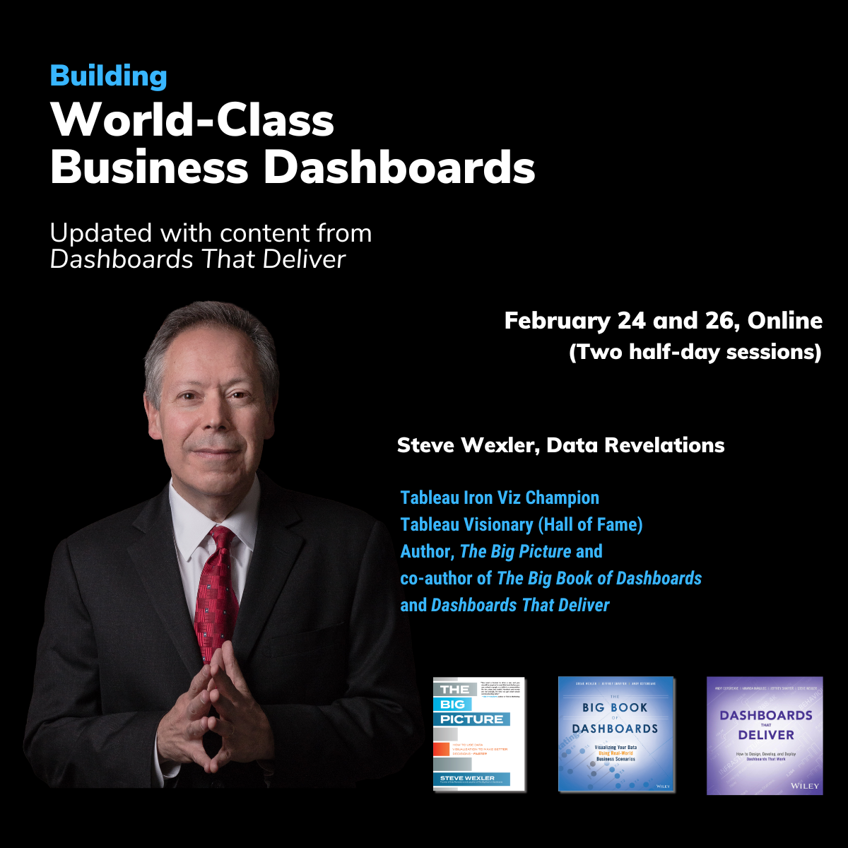 Building World-Class Business Dashboards Workshop