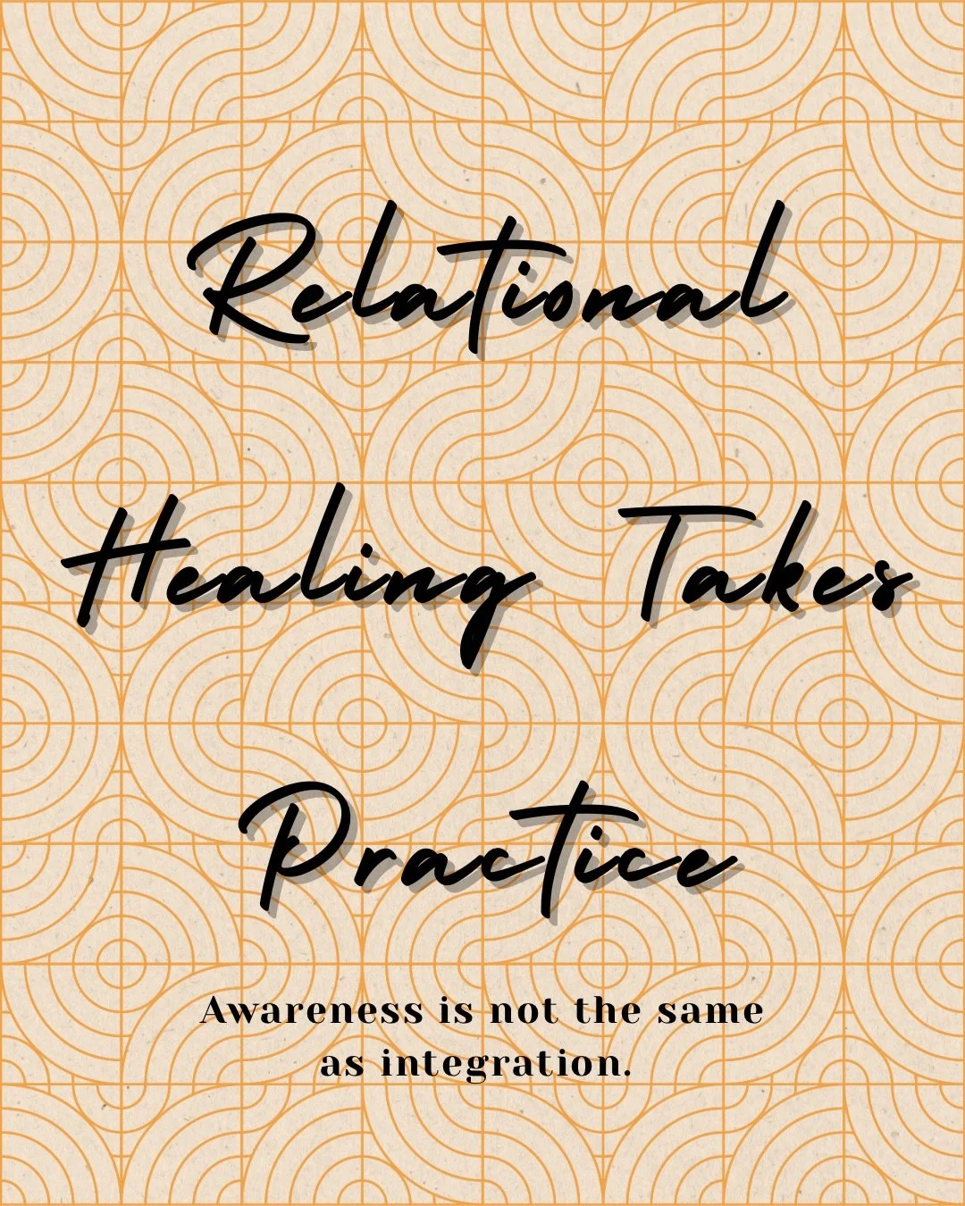 Relational healing takes practice 💛 

These aren&rsquo;t just ideas or concepts, these are skills you build through practice. 

You don&rsquo;t just automatically become good at repair when you read the skills needed for it. You have to actually pra