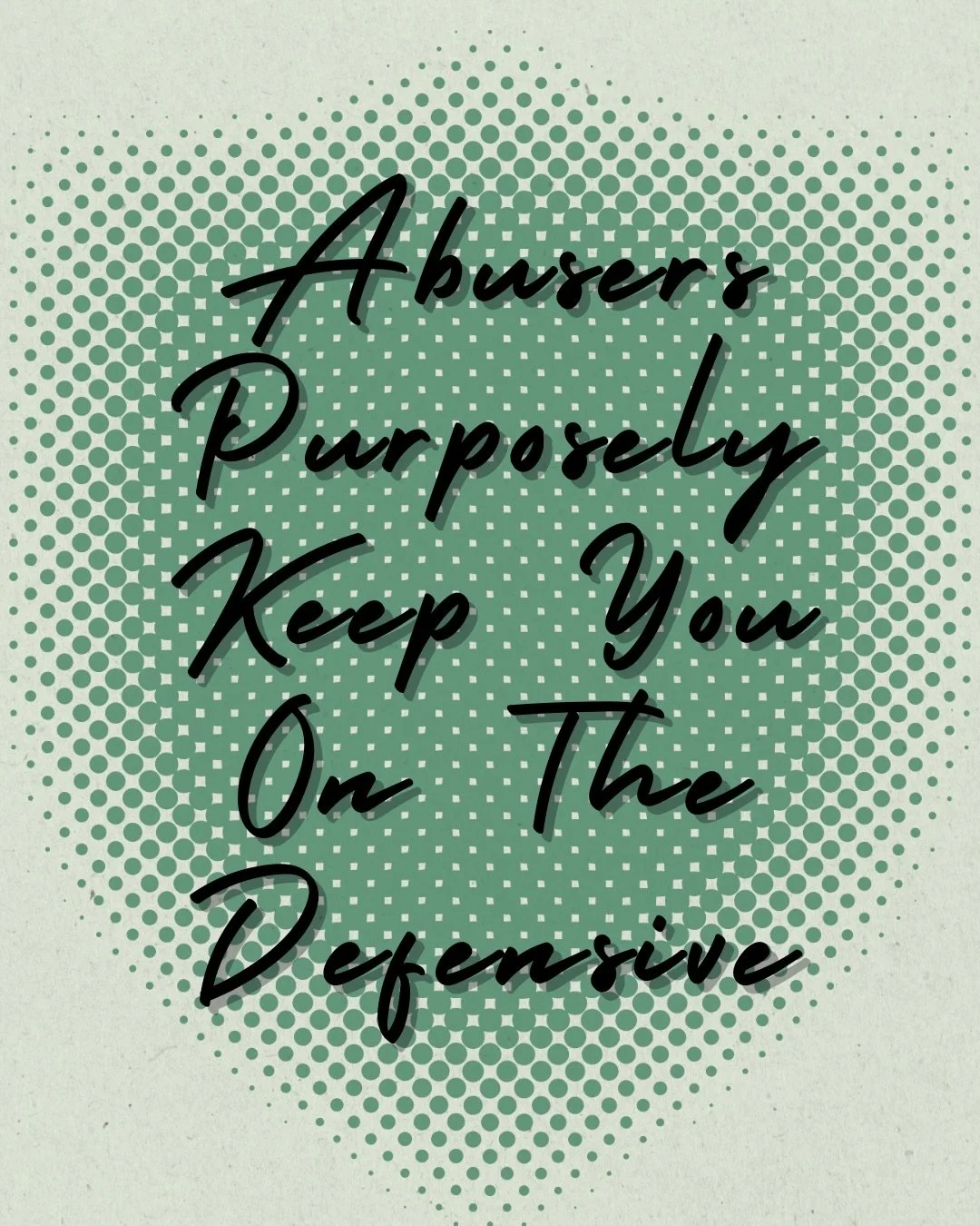 It is normal to want to defend yourself from unfounded accusations. The brain wants to disprove what isn&rsquo;t true. 

Abusers rely on this psychology to make you seem unstable, hysterical, and guilty so that way they can look like the victim. 

Be