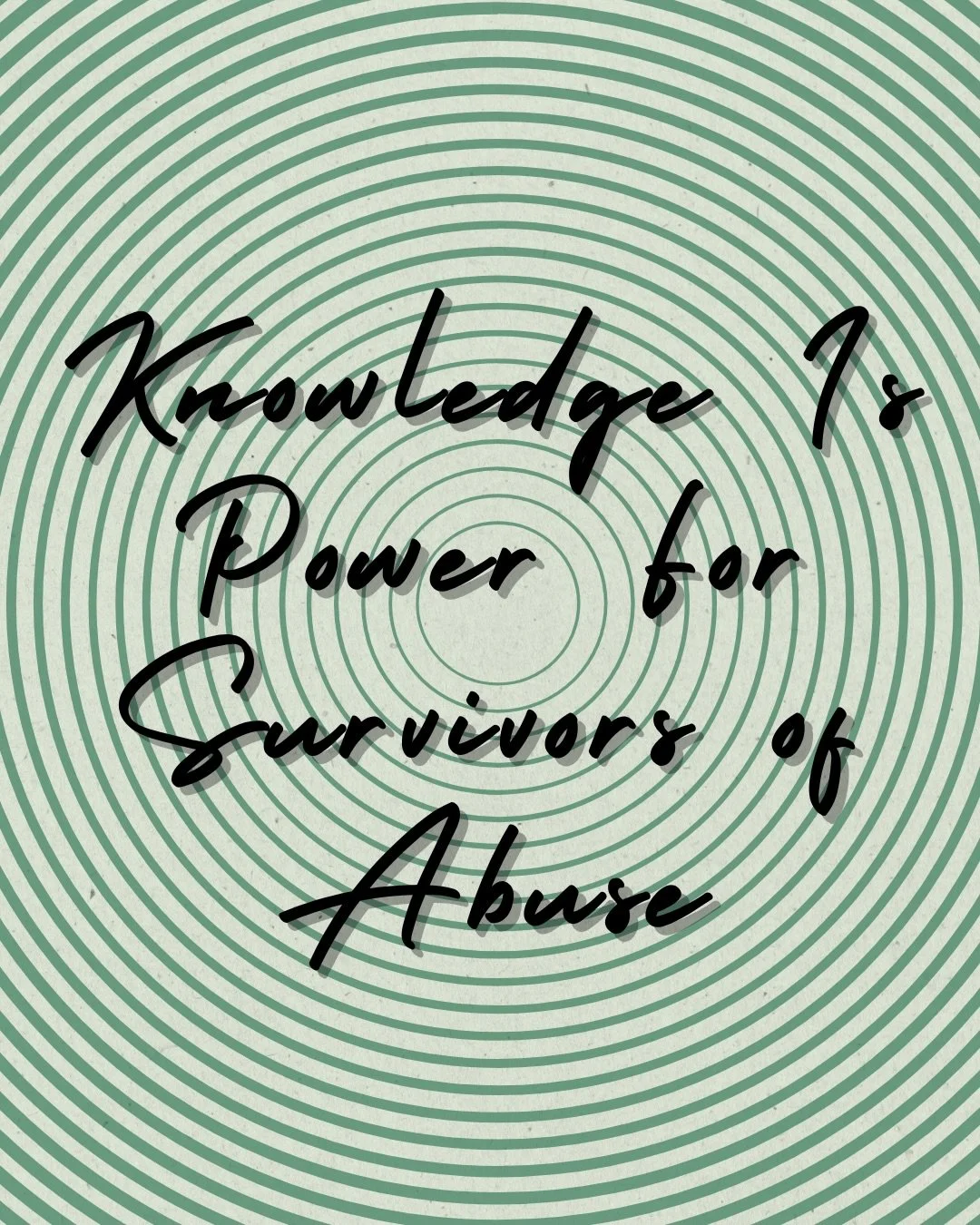 Part of the reason why I share so much information on abuse and how to heal from it is because it was one of the most important aspects for my own healing to educate myself. I tried to &ldquo;just move on&rdquo; and that was a shit show. I had to unb