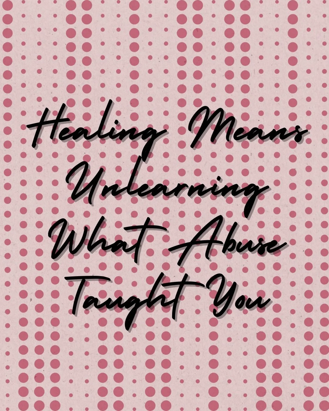 Healing from abuse requires you to examine the beliefs that were built inside the relationship. Because many of those beliefs were formed through survival. 

They shaped how you view love, conflict, honesty, safety, self worth, relational responsibil