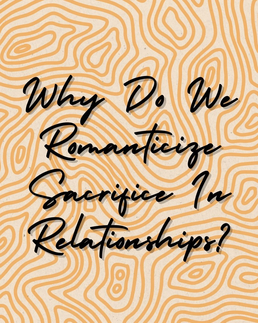 One thing healing from abuse taught me was to think more critically about is what we culturally praise in relationships.

Devotion. Sacrifice. Loyalty. Staying. Endurance.

None of these are inherently unhealthy. Intimate relationships ask so much of