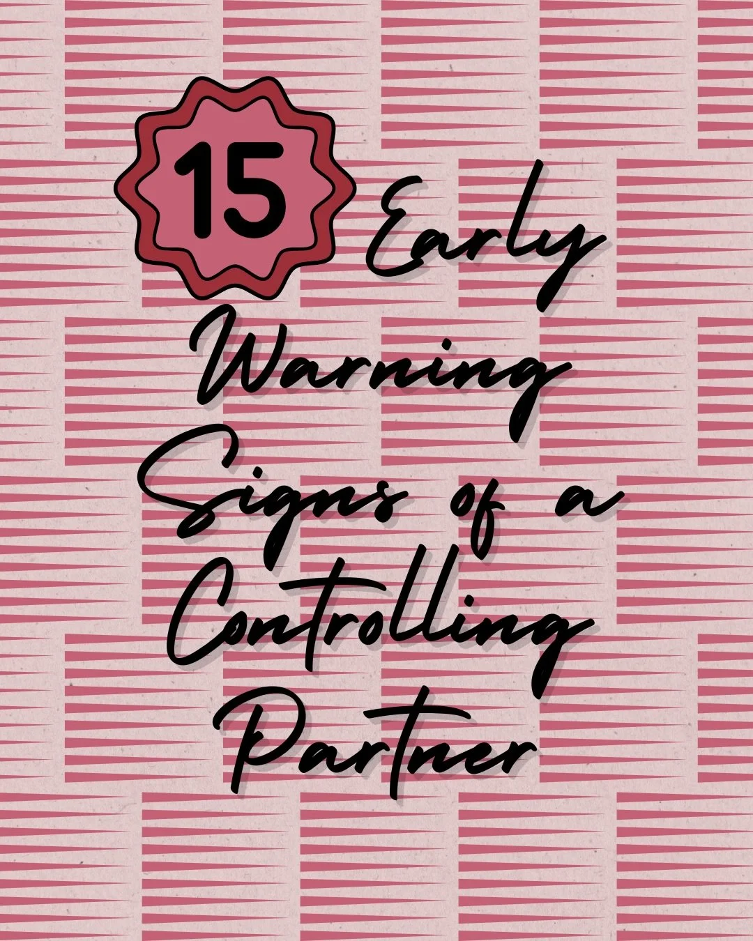 A lot of these behaviours are normalized, which is part of why so many people miss the warning signs until the relationship has already become emotionally unsafe.

But the point of noticing red flags is not about expecting perfection. Every person ha