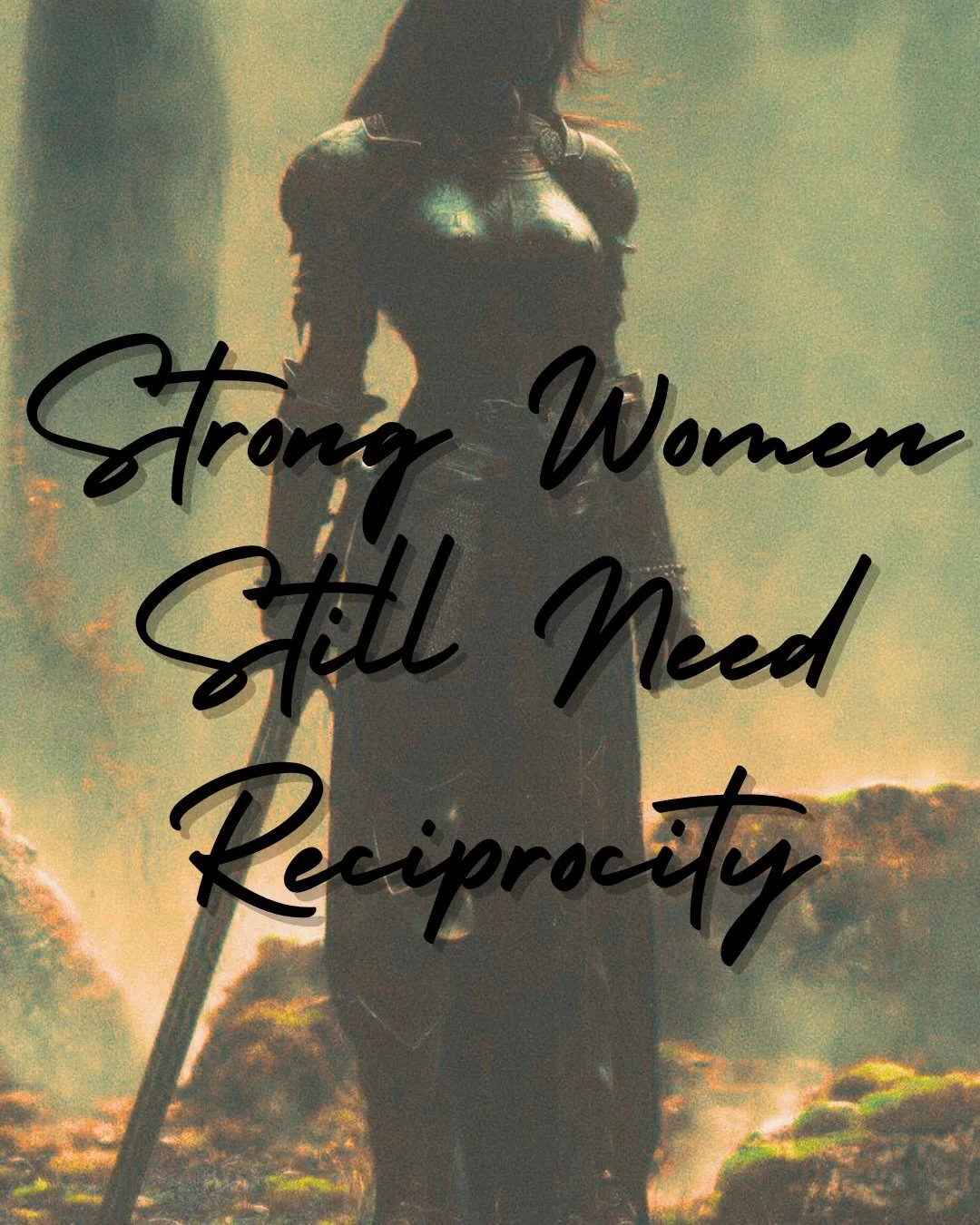 One of the most damaging things we do to strong women is confuse their ability to survive with evidence that they don&rsquo;t need support.

Many women are praised for carrying impossible amounts of weight.

Especially survivors.&nbsp;Especially wome