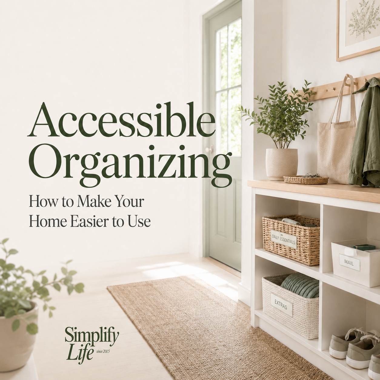 Accessible Organizing: How to Make Your Home Easier to Use