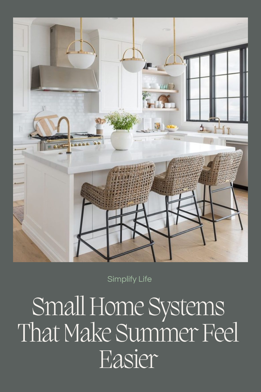 Small Home Systems That Make Summer Feel Easier