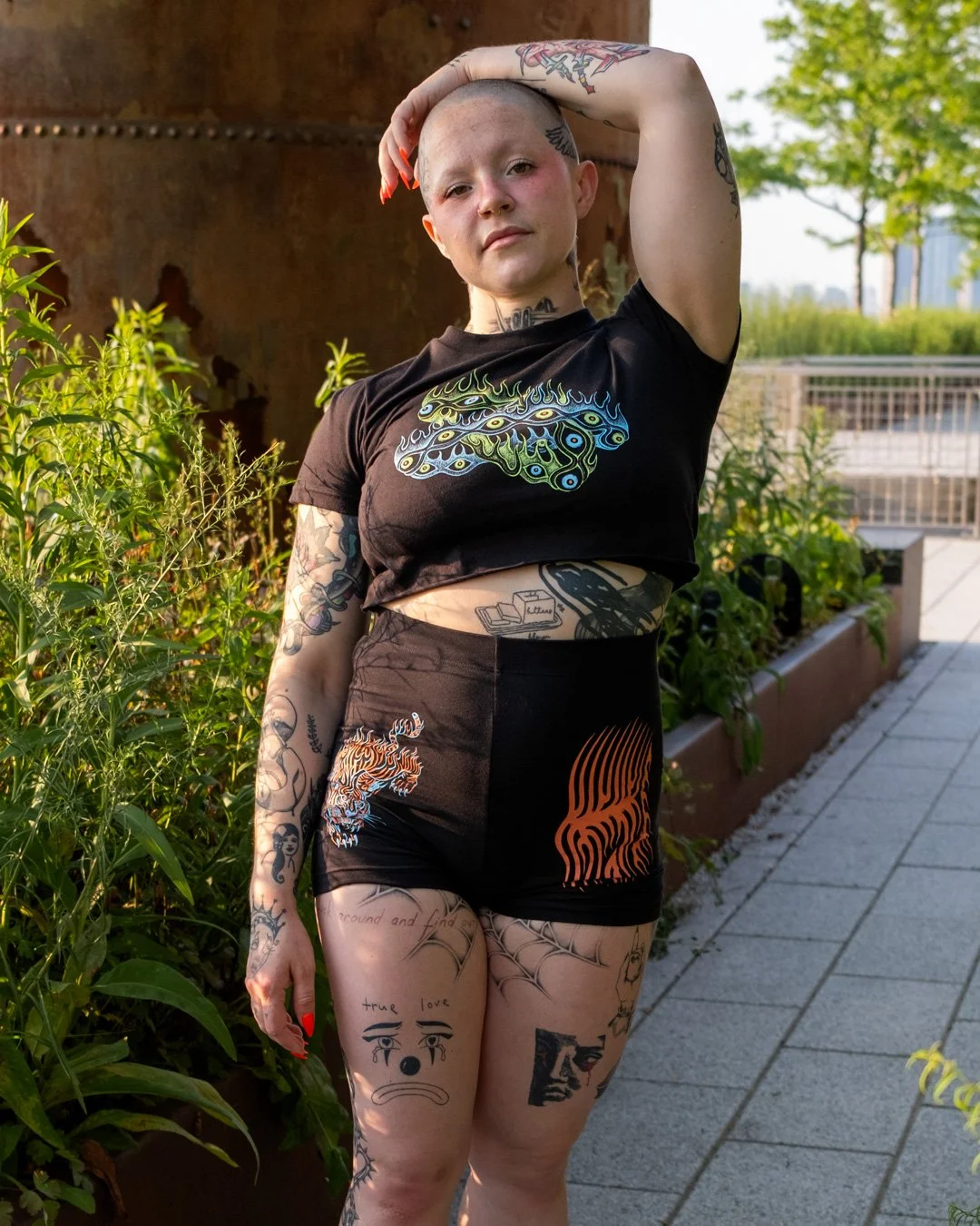 Angel's Eyes Crop Top