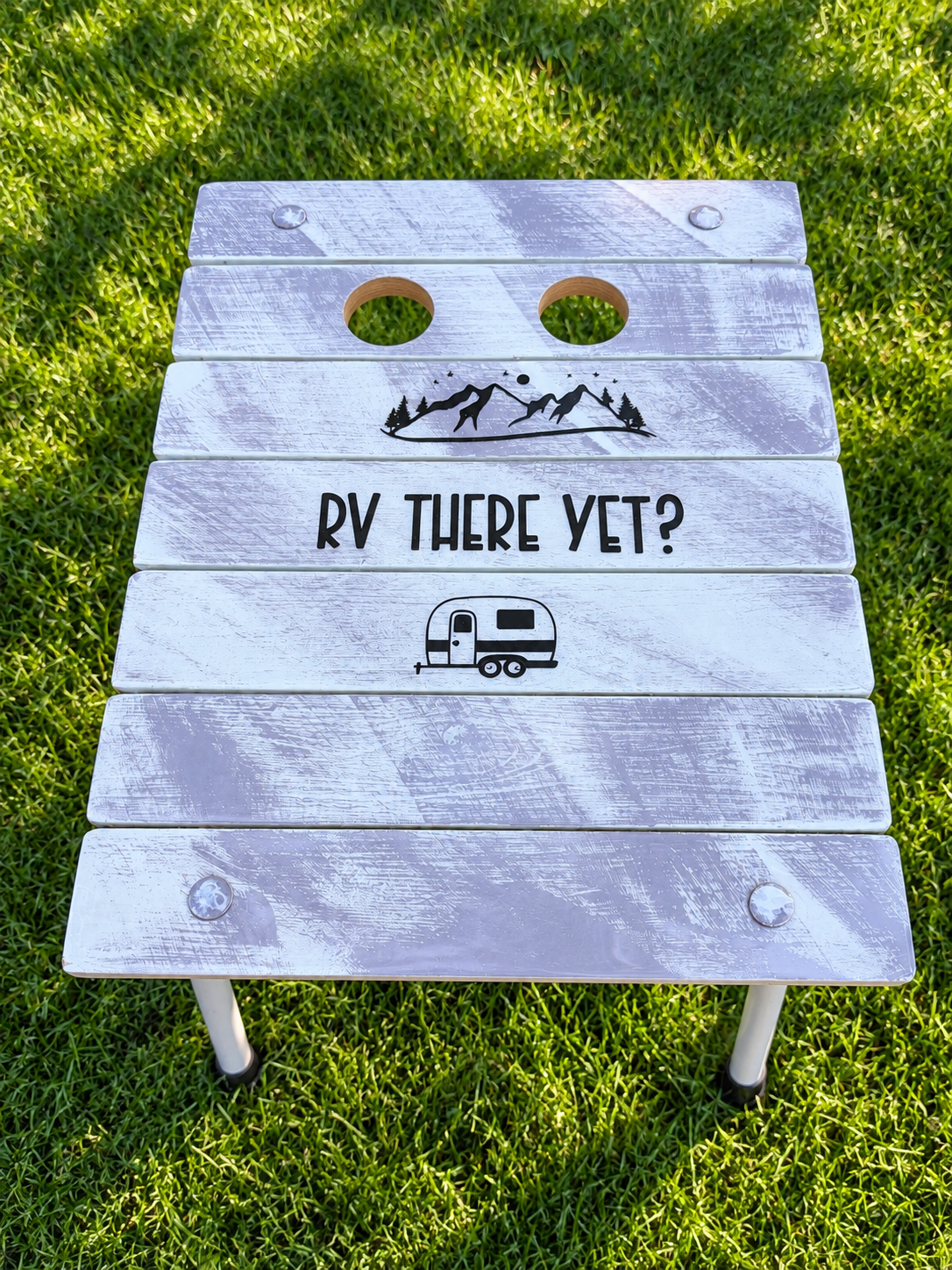 Rustic RV Camping Table on Green Grass copy.png
