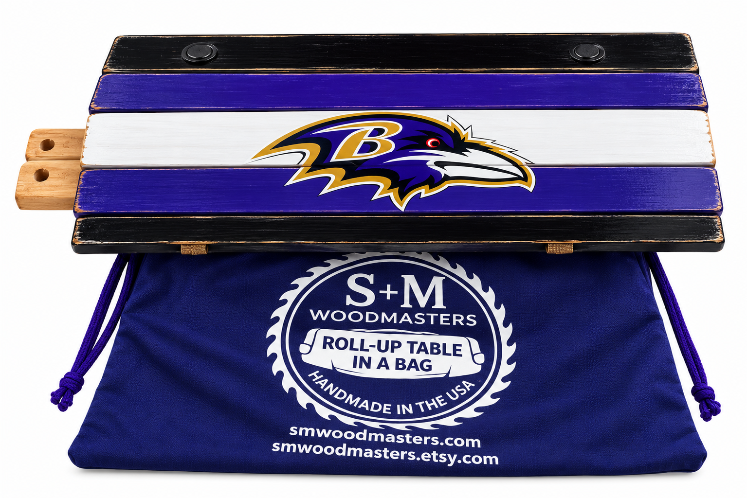 Baltimore Ravens Roll-Up Table Set.png