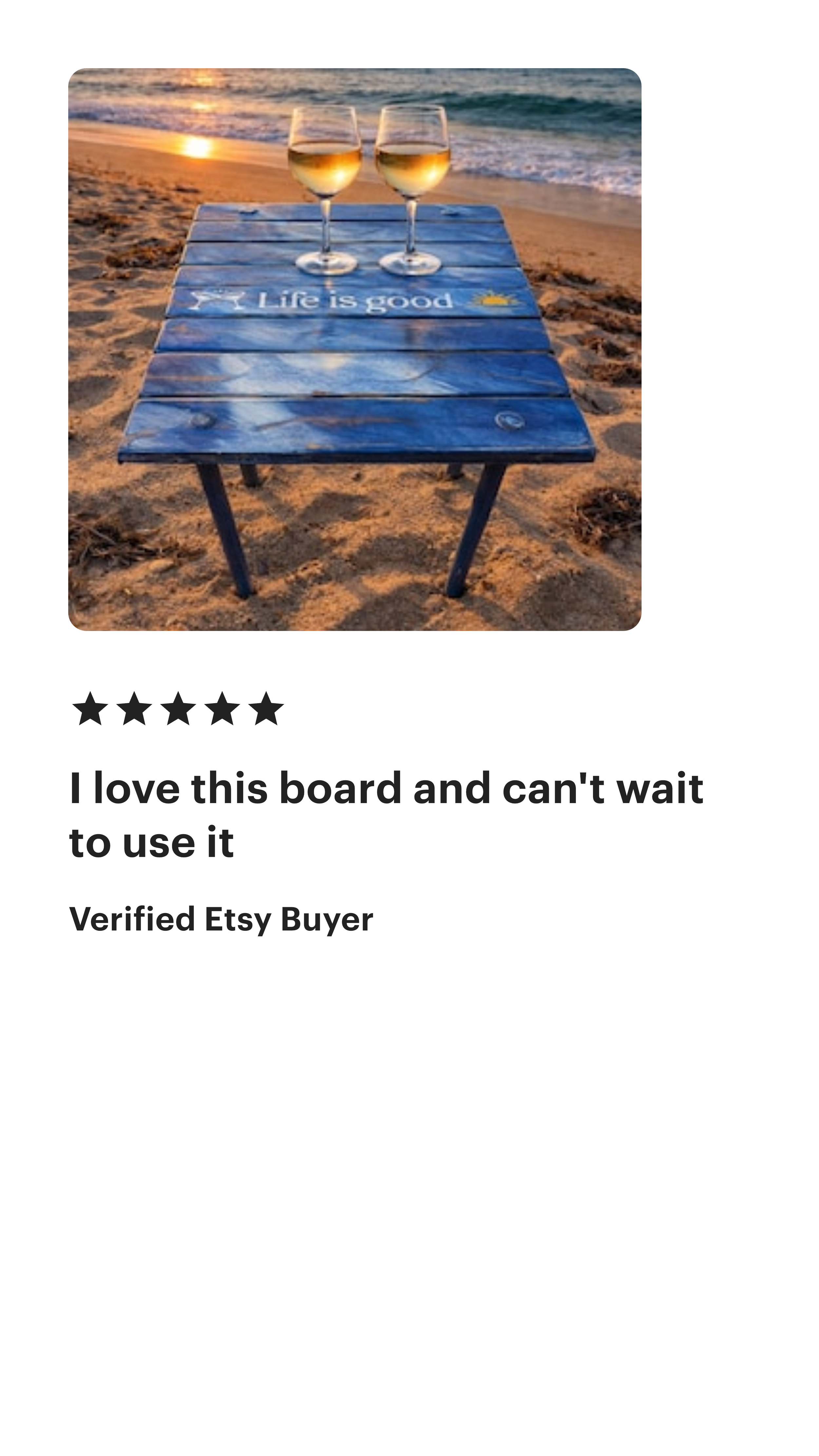 etsy review of sm woodmasters roll out table in a bag