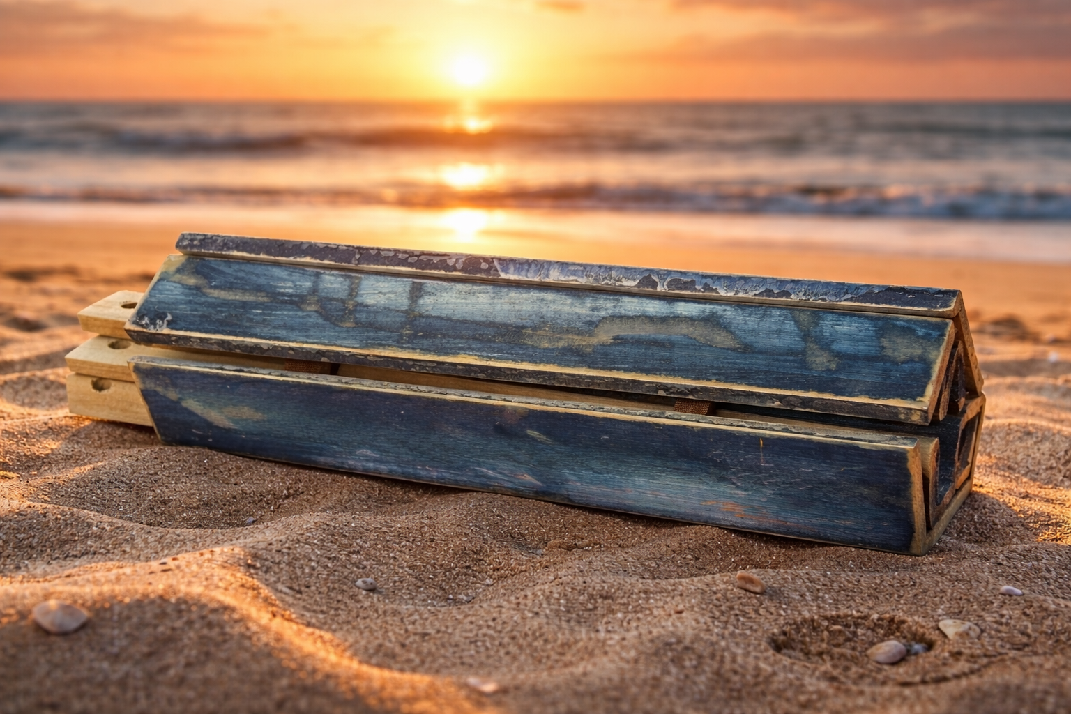 rolled up table in a bag blue.png