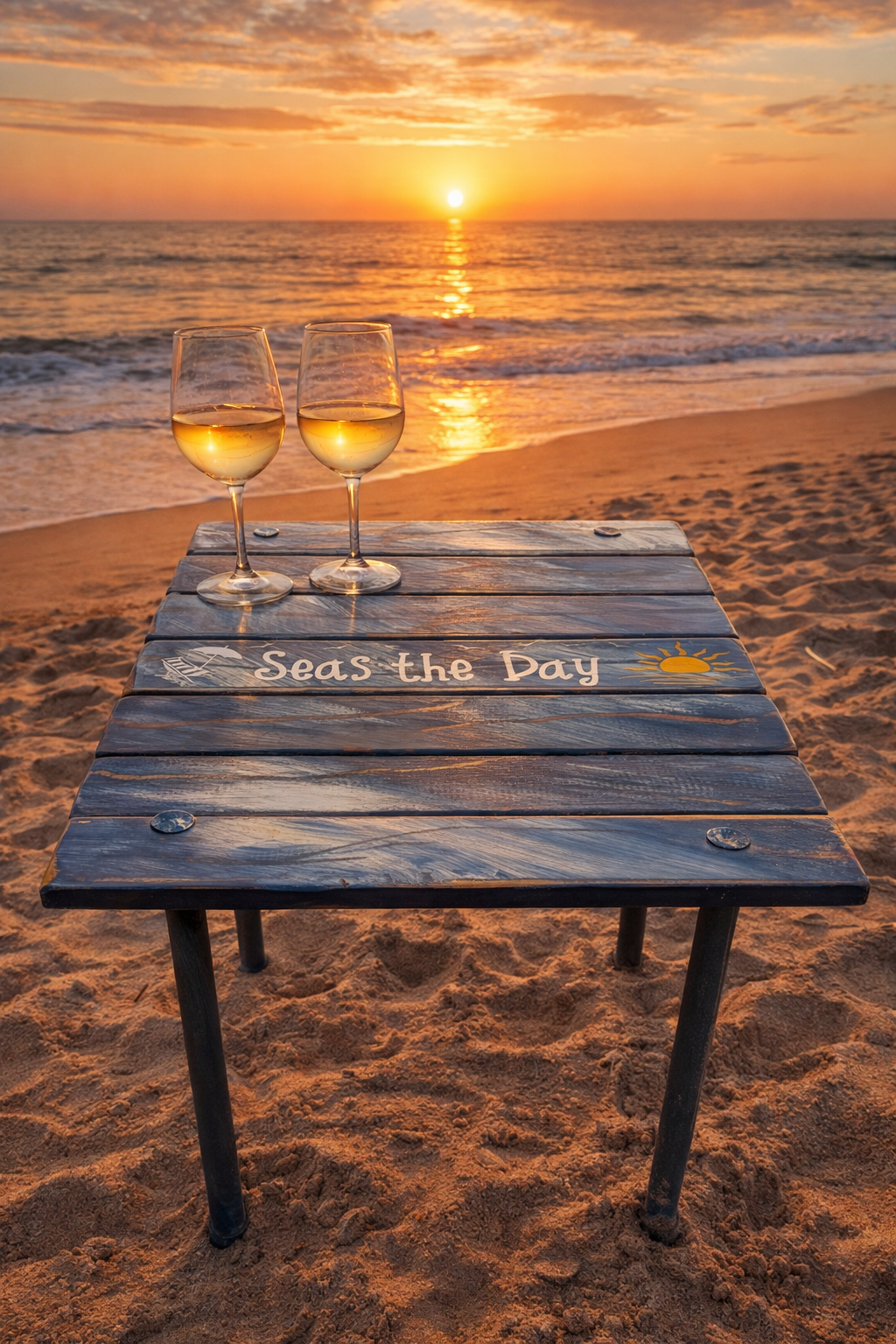 Roll Out Table in a bag for the beach