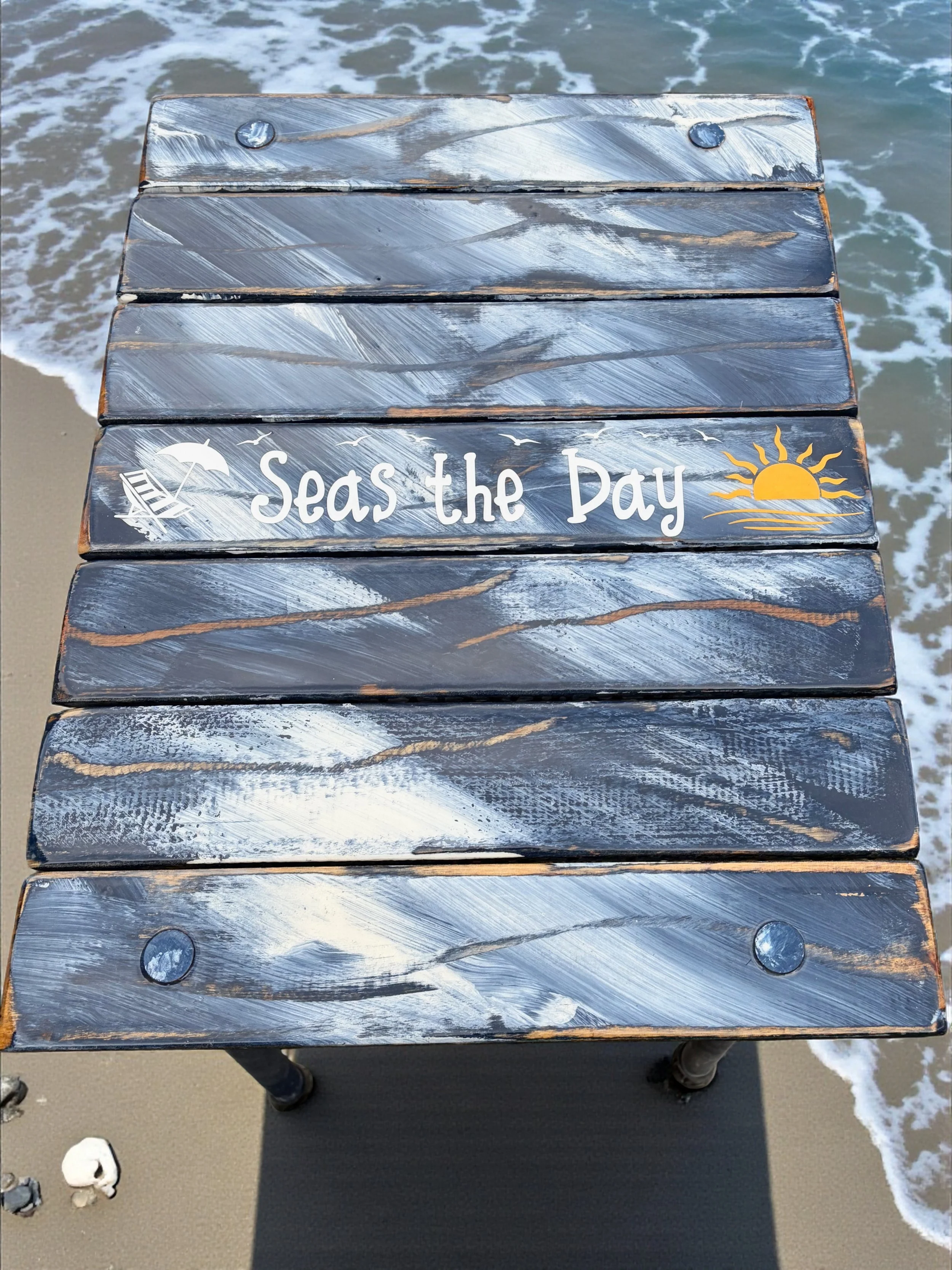 Roll Out Table in a bag for the beach