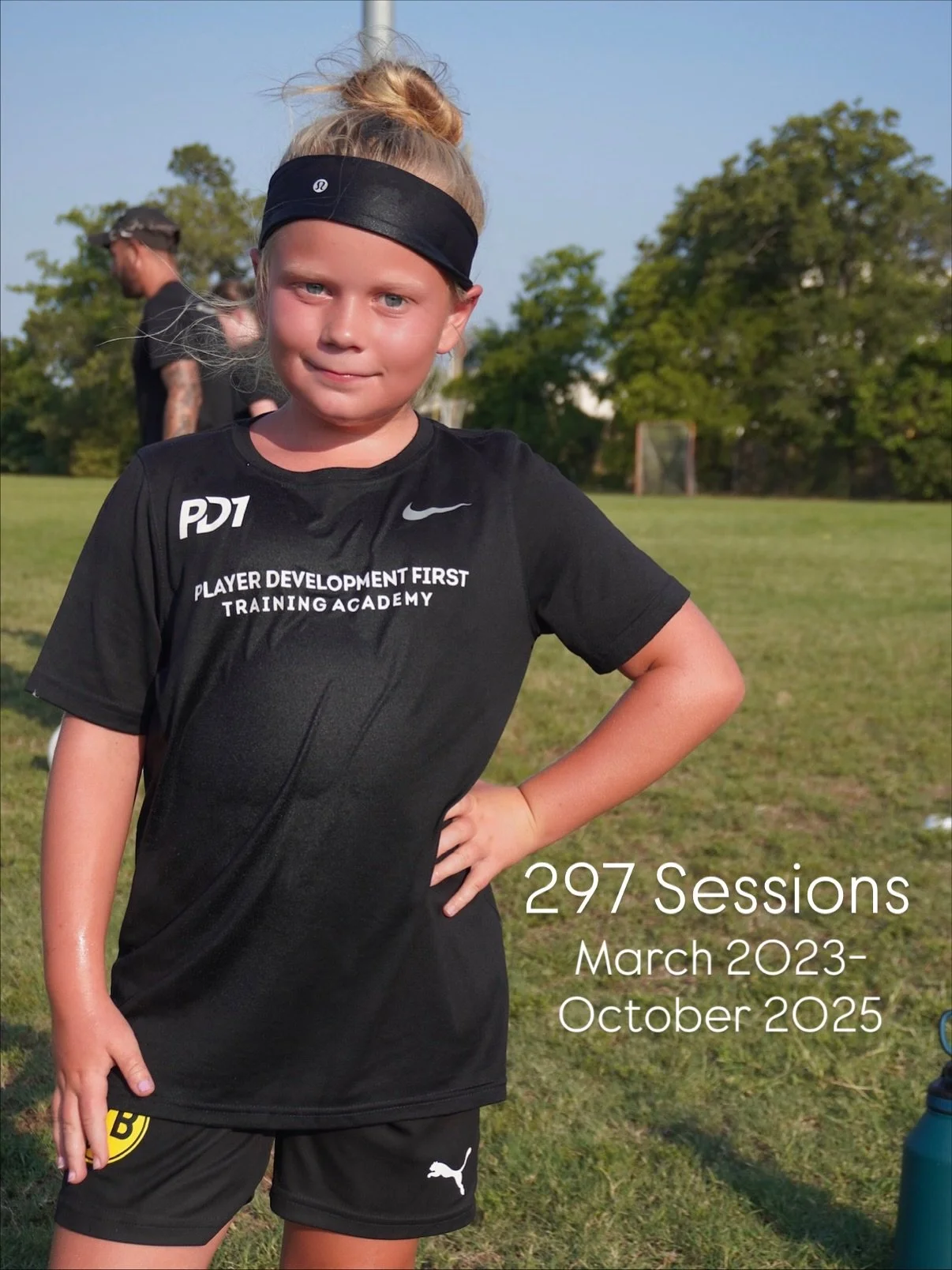 There&rsquo;s something special about this one. 🖤 we just had to recreate this pic today. (Gregg in the back 🫣) 

She&rsquo;s trained with PD1 for 297 sessions since 2023 &mdash; and in every single one, she&rsquo;s brought her heart and her hustle