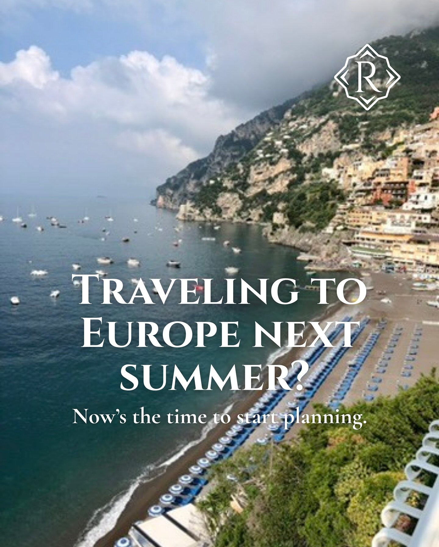 We&rsquo;re already mapping out our own trip, and here&rsquo;s why: the sweet spot for Europe is 6 to 12 months ahead. That&rsquo;s when you&rsquo;ll find the best availability for boutique hotels, unique experiences, and those special touches that m