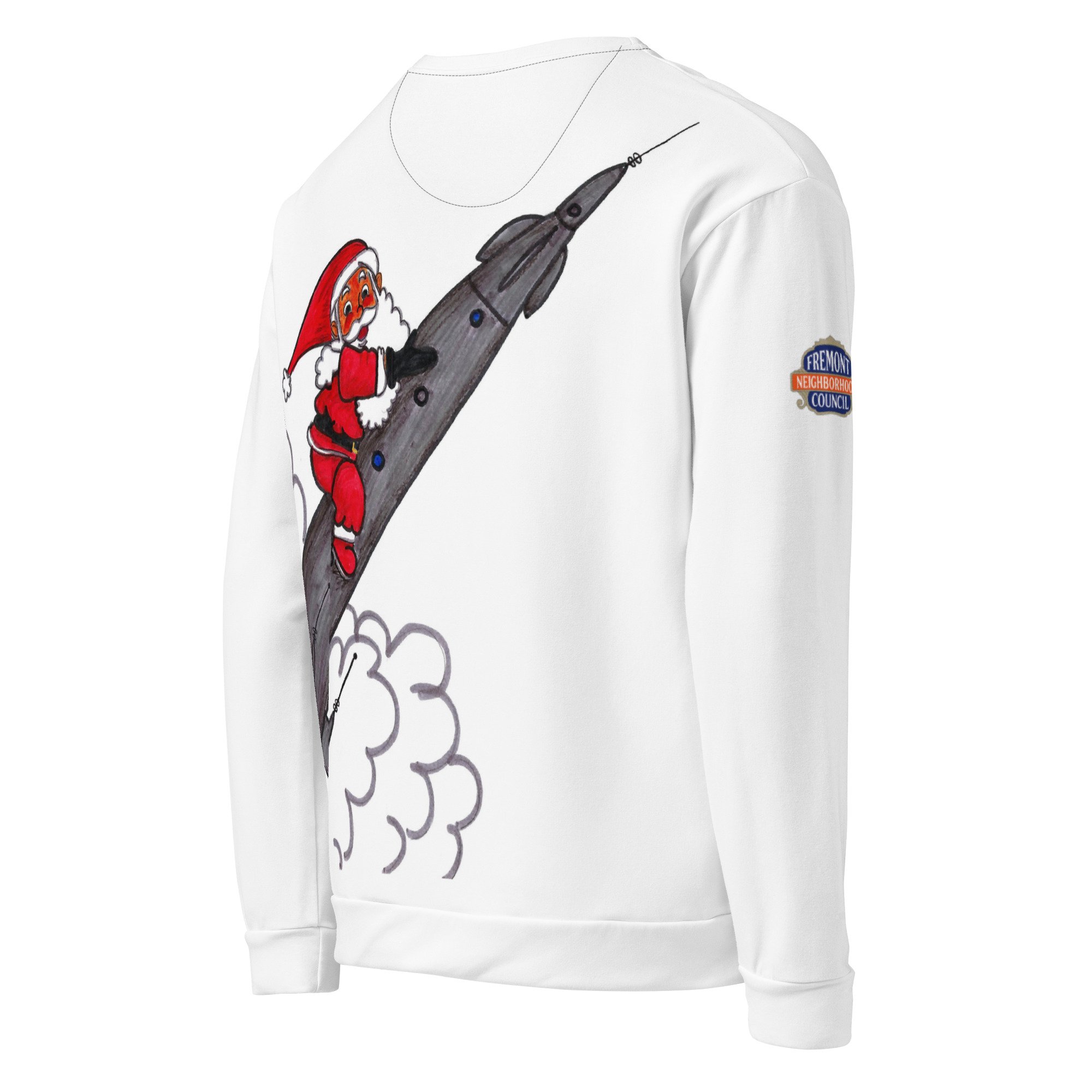 Fremont Christmas Sweater - Fremont Rocket