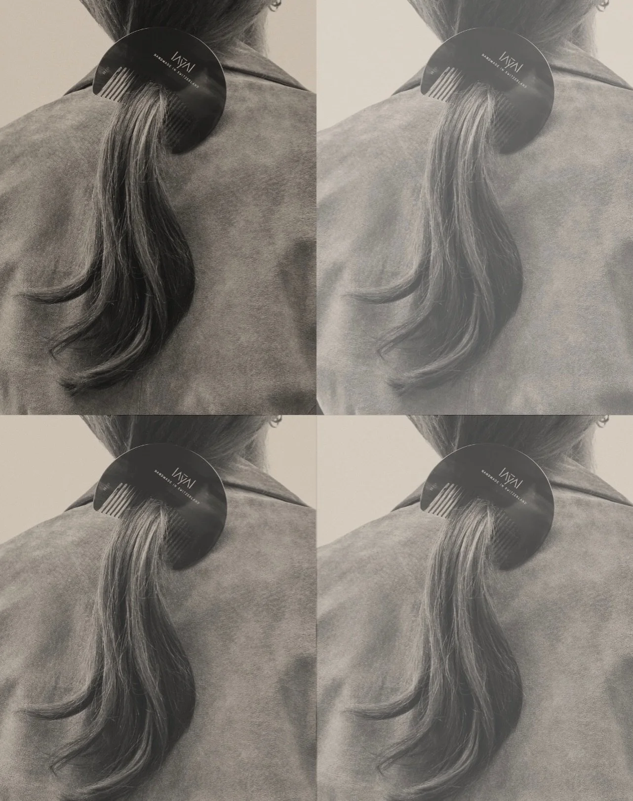 handcrafted in Switzerland from carved acetate,
Amar accompanies an everyday ritual with care.