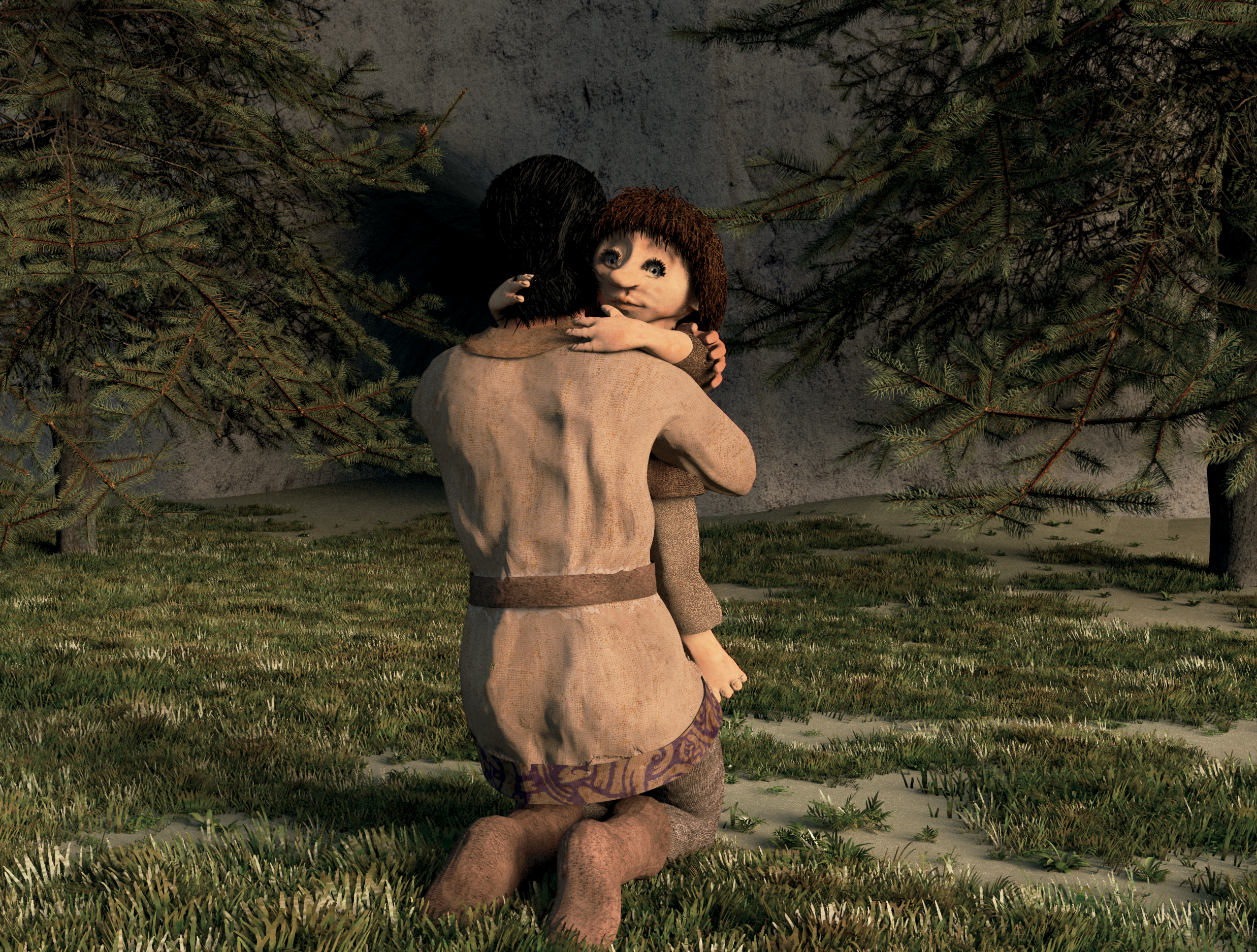 Raffa Hugs Tokyn