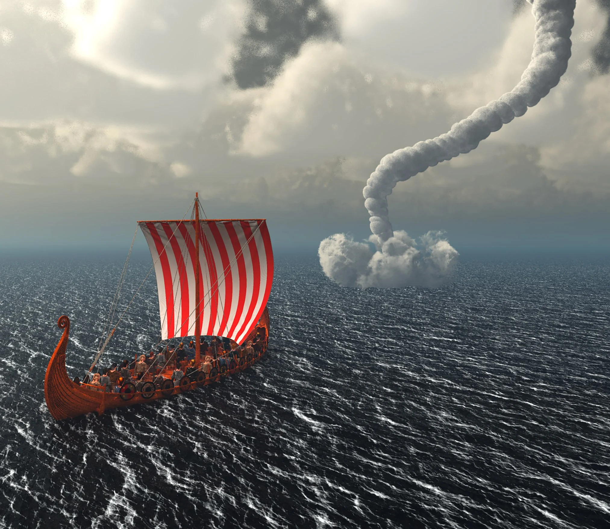 Seaspout - a sailor's nightmare