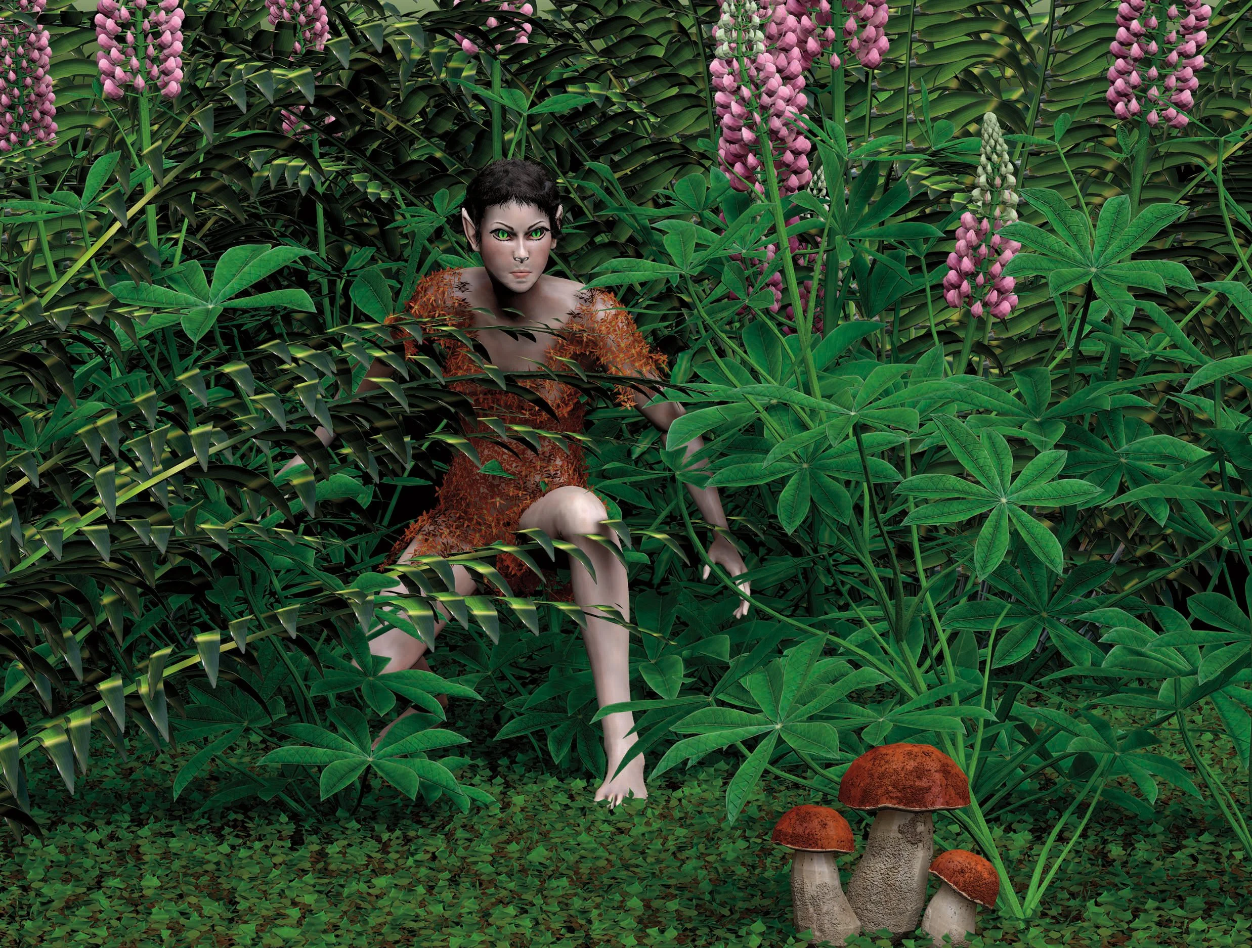 Thistle spies on the boys