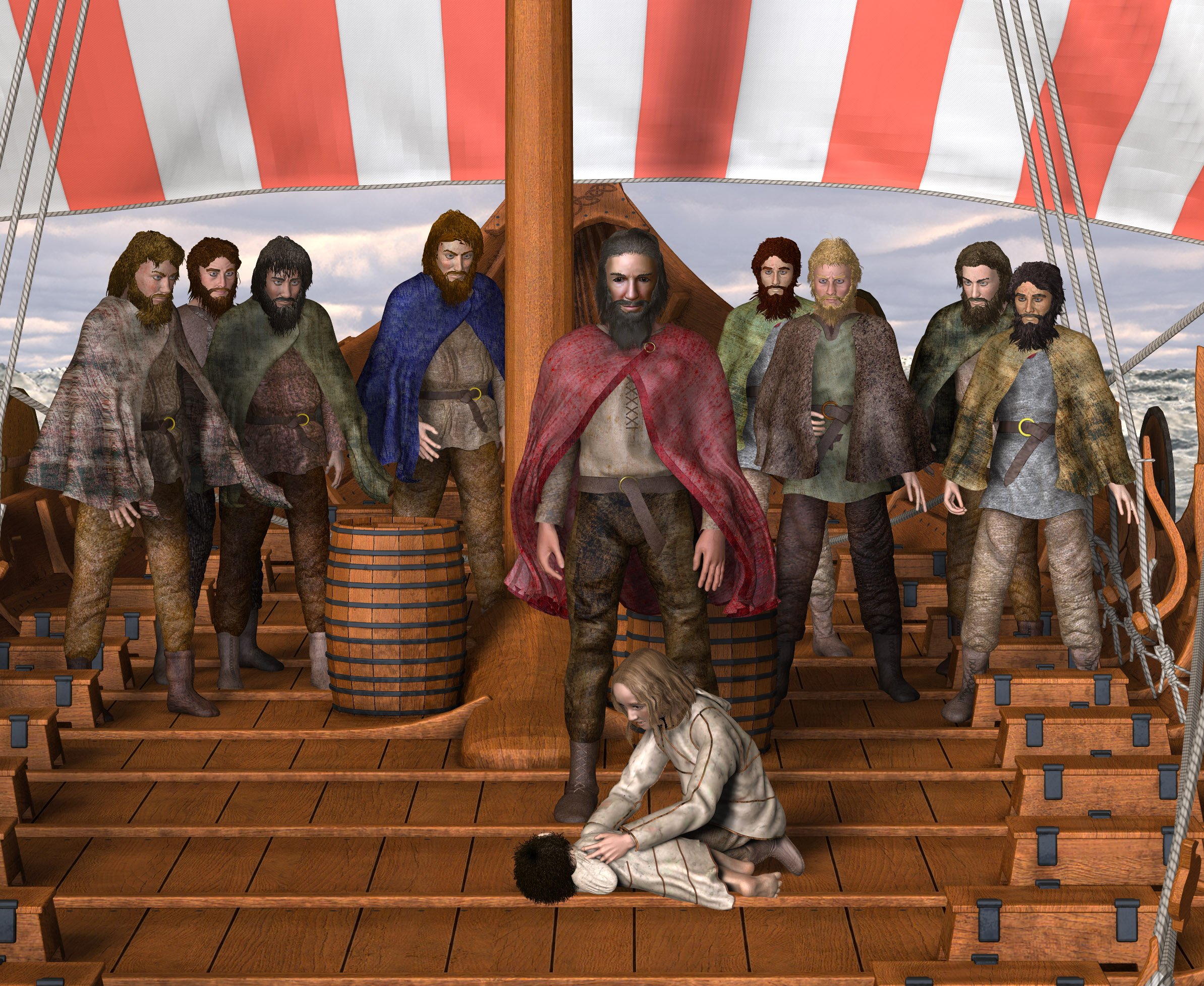 Rescued by Vikings