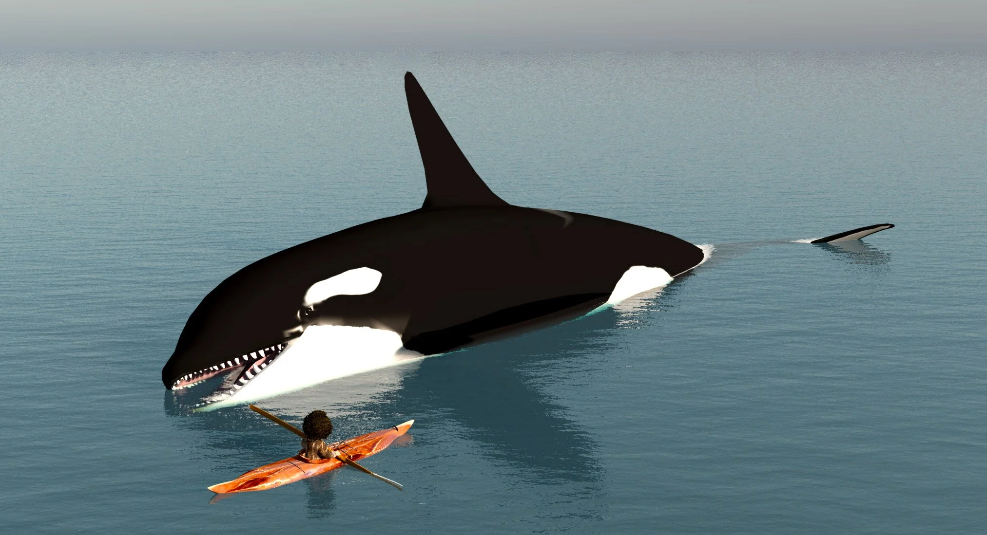 Conversation with an orca