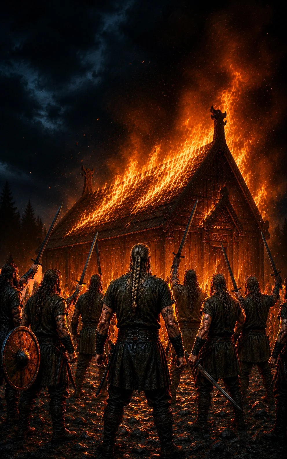 Burning of the Thing-House