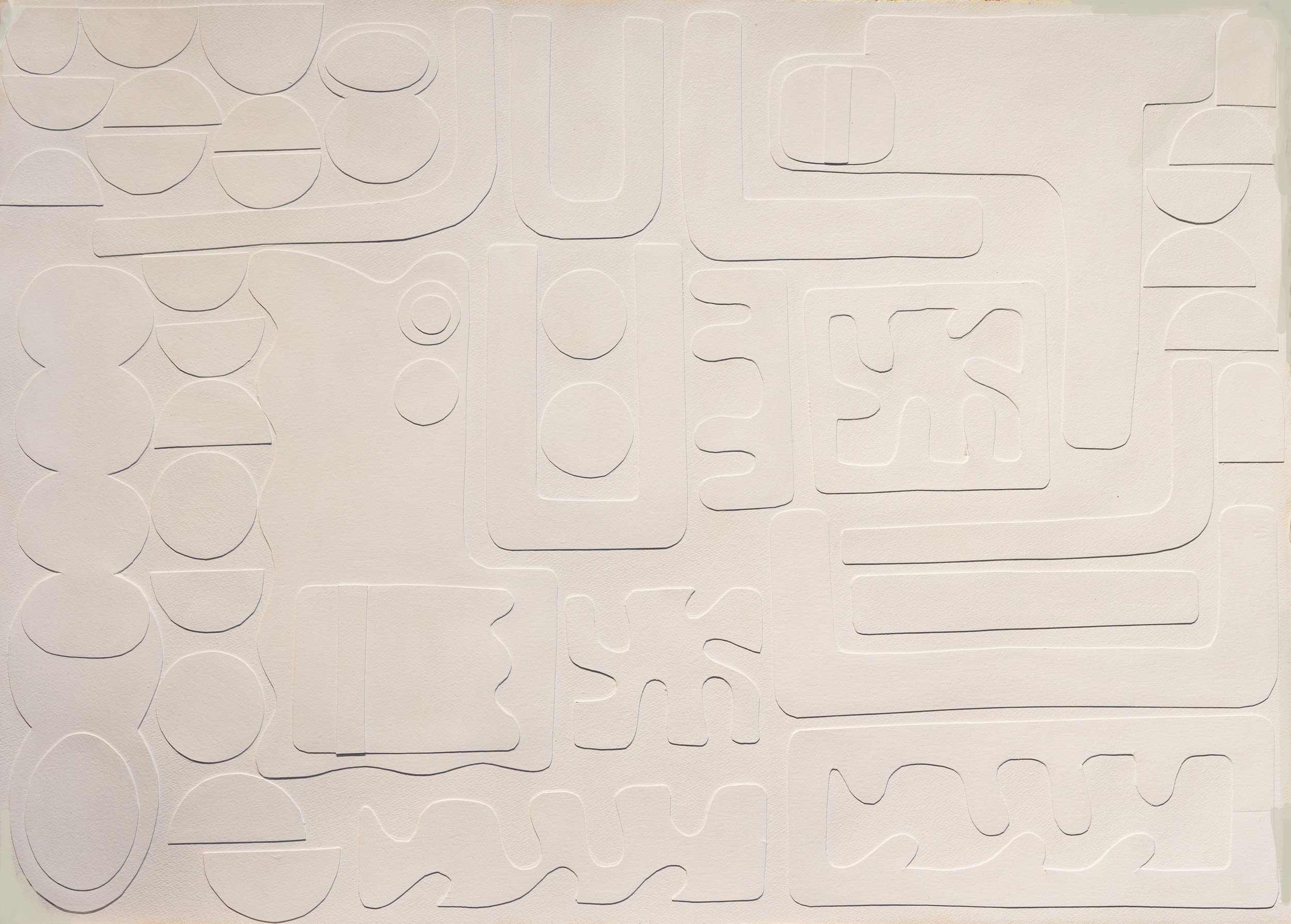 Confusion. 30 x 41 inches