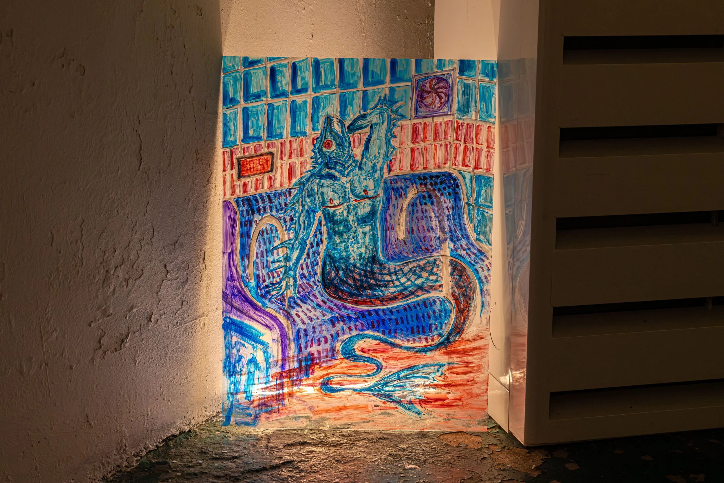 싸우나#4 인어 투명 전시설치.jpg