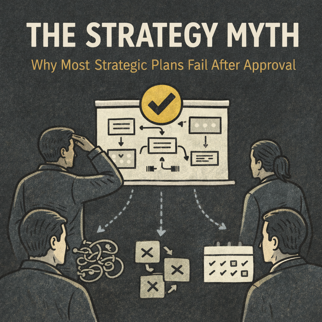 The Strategy Myth: Why Most Strategic Plans Fail After Approval