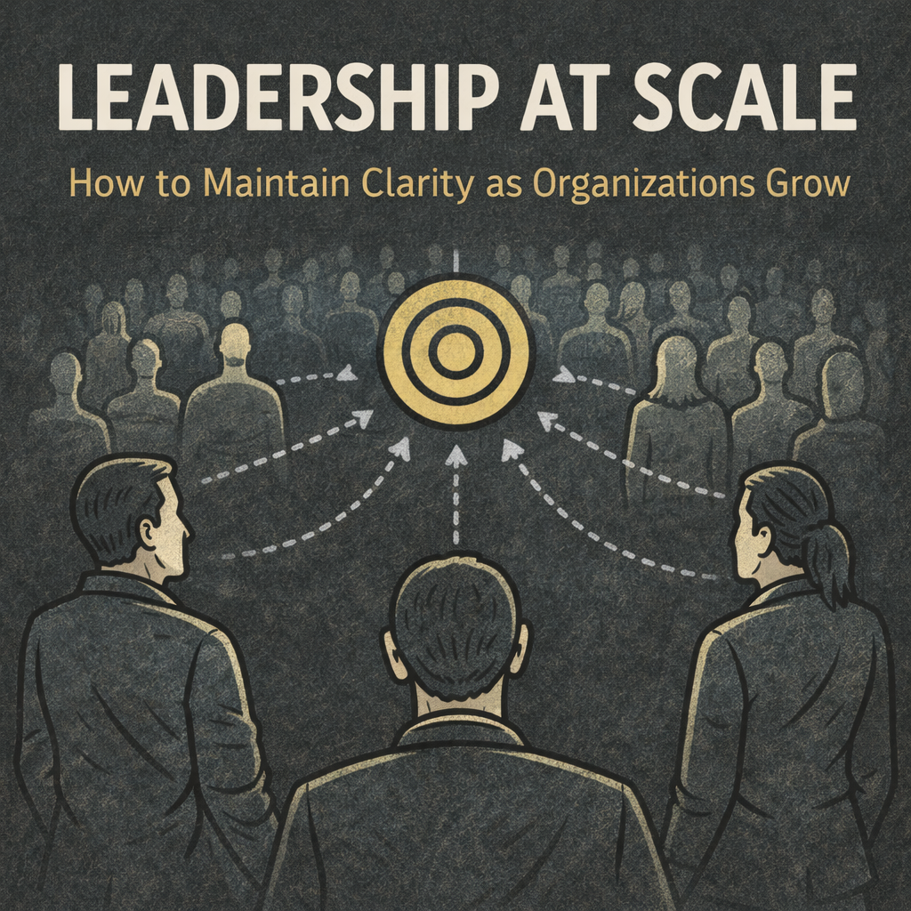 Leadership at Scale: How to Maintain Clarity as Organizations Grow