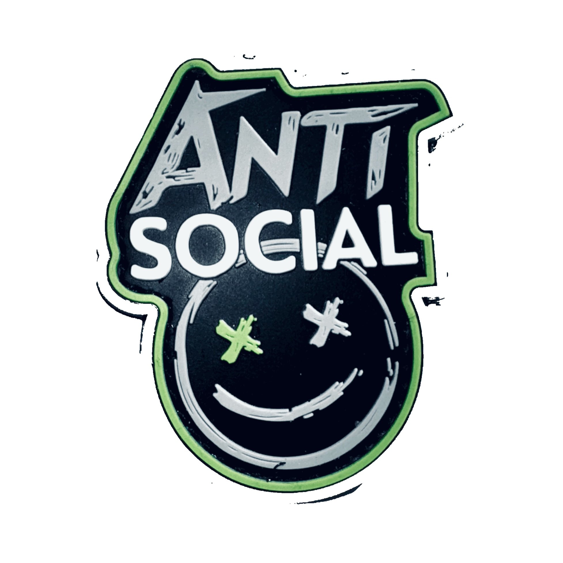 ANTI SOCIAL TEAM PATCH GREEN