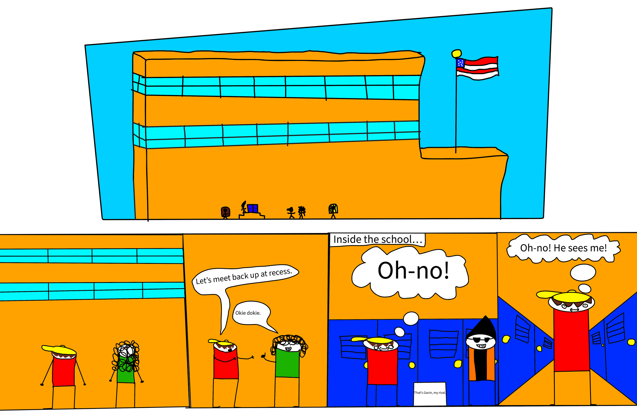 Luke’s school year by Lucas A.