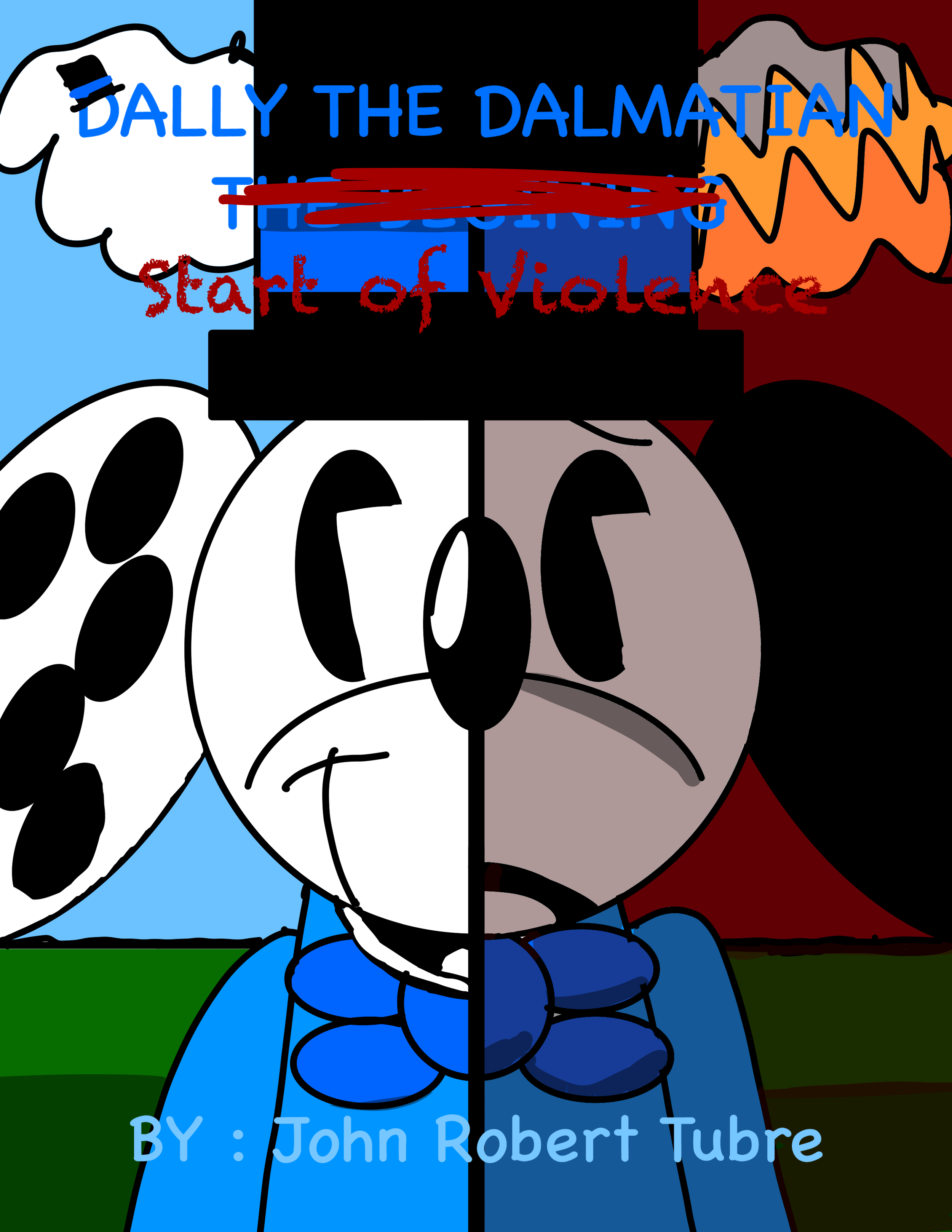 Dally the Dalmatian by John Robert T.