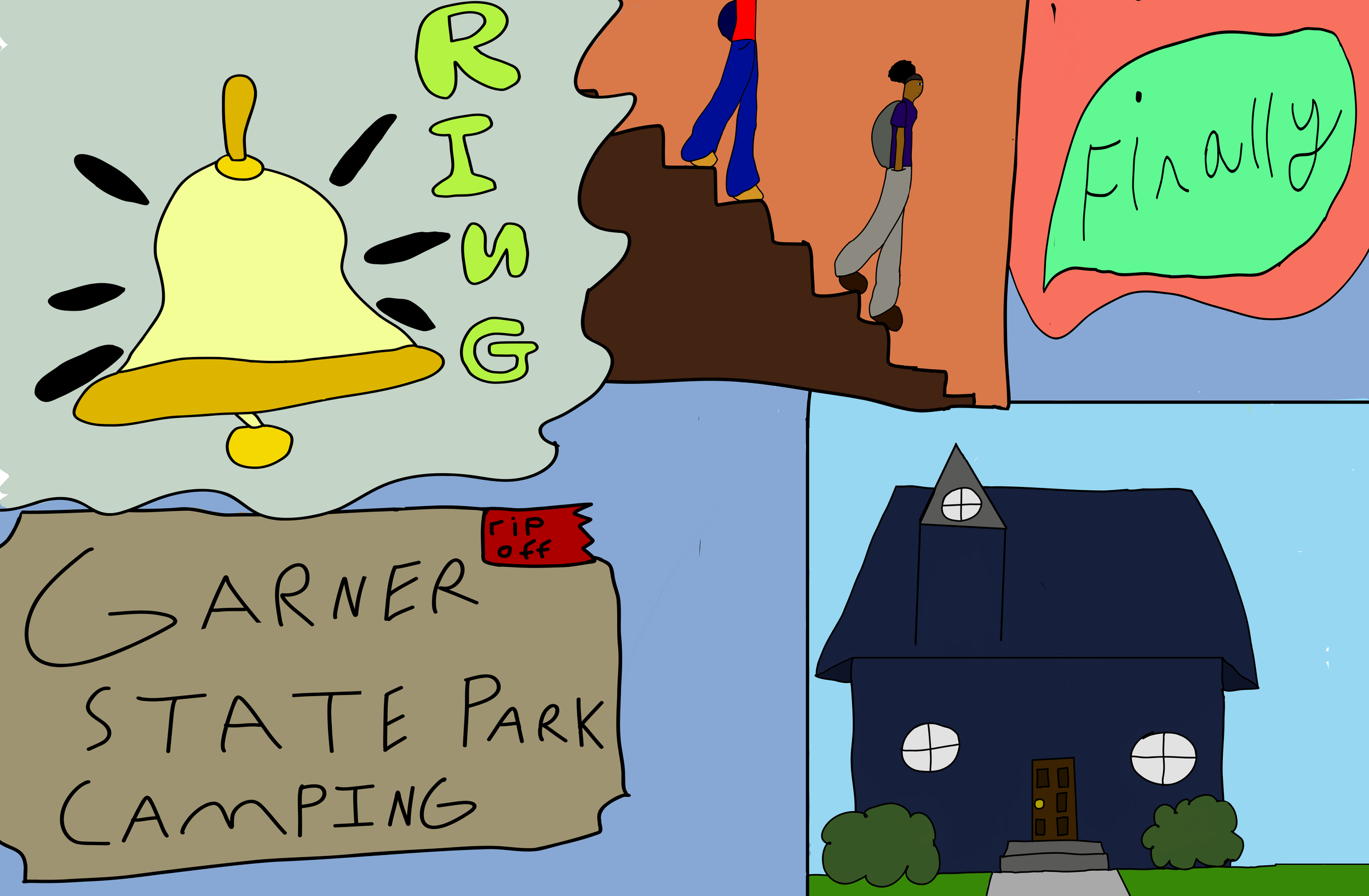 Camping trip by Lanai E.