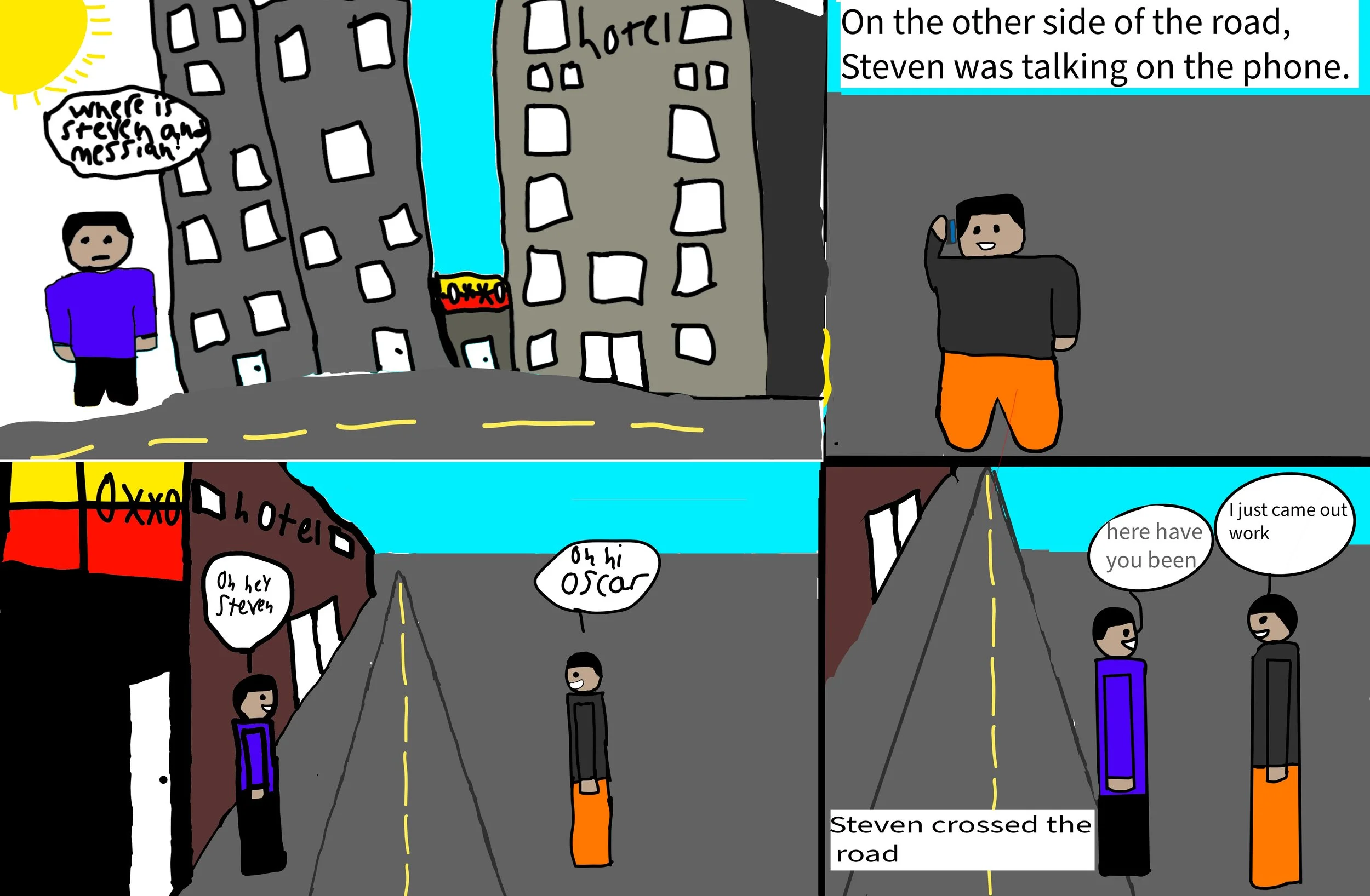 A friend’s trip by Oscar B.