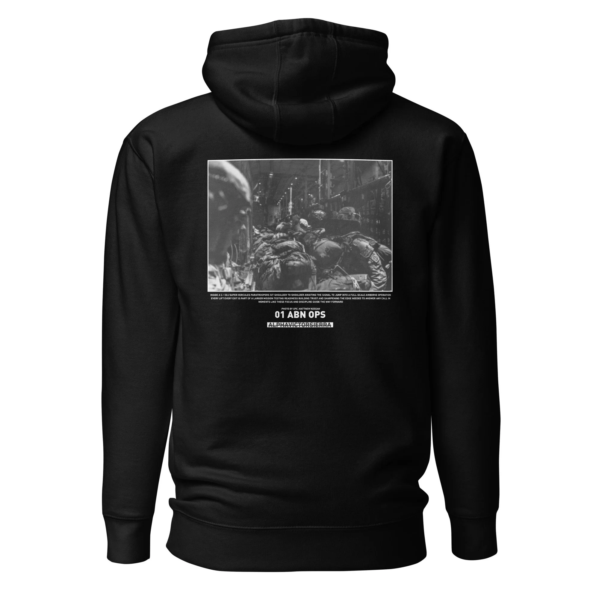 01 ABN OPS HOODIE - white letter